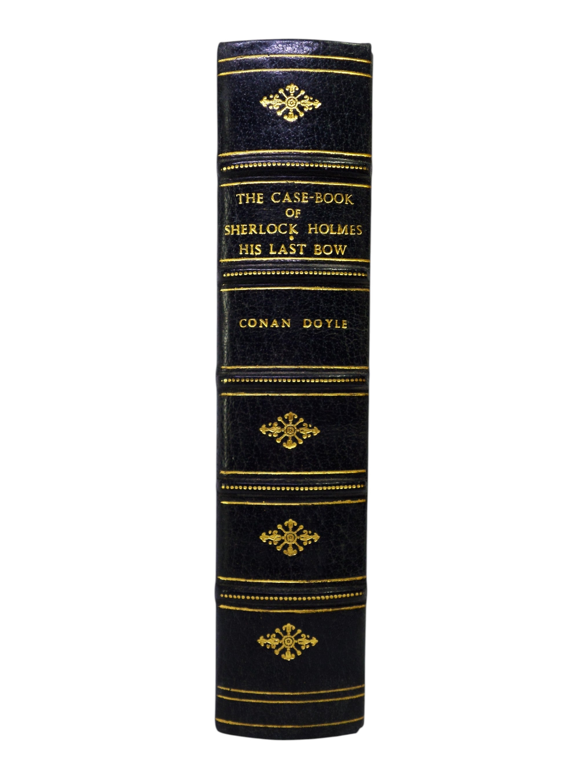 THE CASE-BOOK OF SHERLOCK HOLMES & HIS LAST BOW ARTHUR CONAN DOYLE 1974 BAYNTUN RIVIERE FINE BINDING