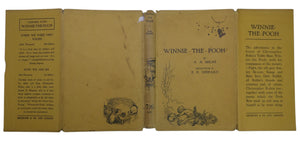 WINNIE-THE-POOH BY A. A. MILNE 1927 FIFTH EDITION WITH DUST JACKET