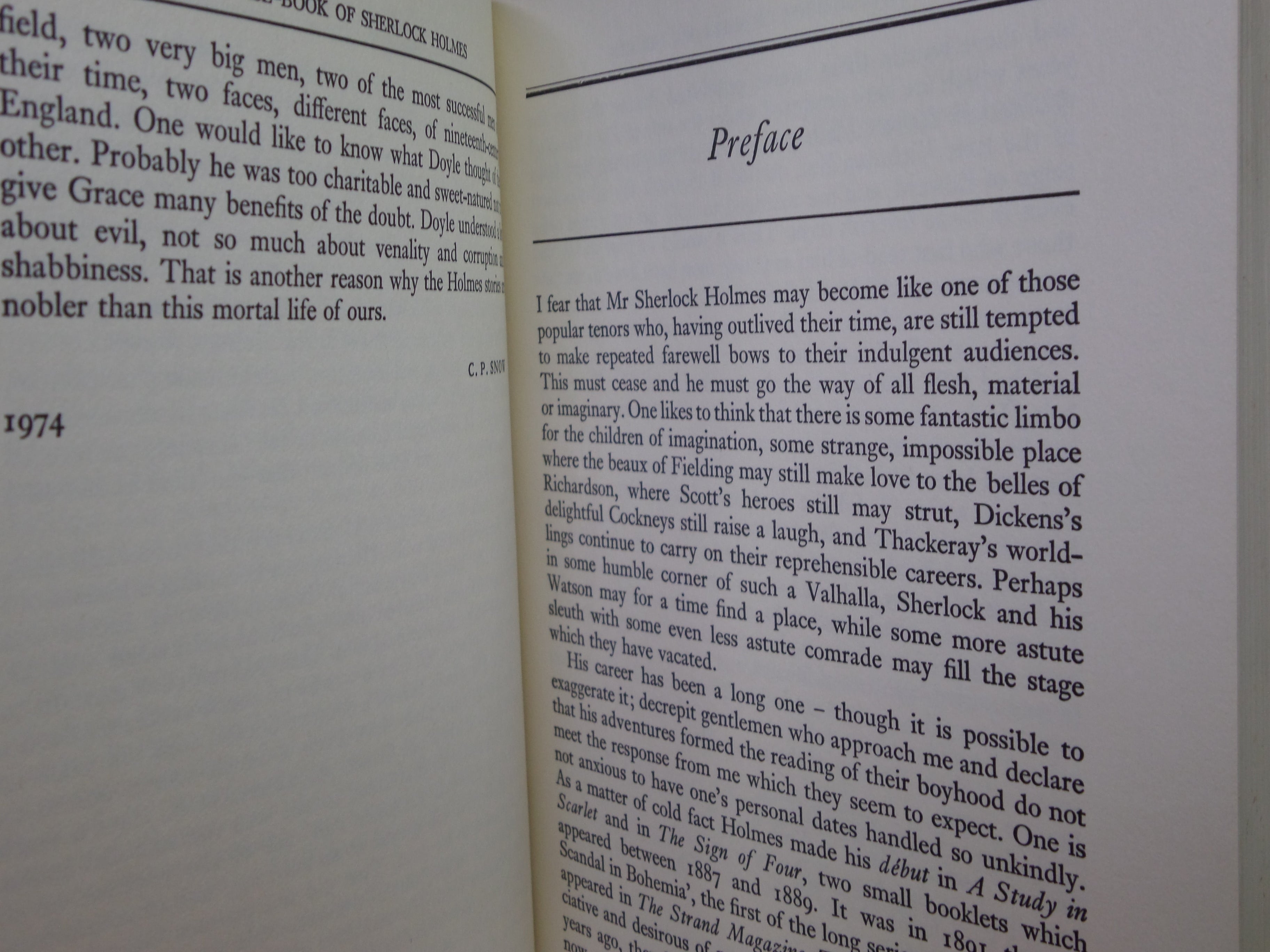 THE CASE-BOOK OF SHERLOCK HOLMES & HIS LAST BOW ARTHUR CONAN DOYLE 1974 BAYNTUN RIVIERE FINE BINDING