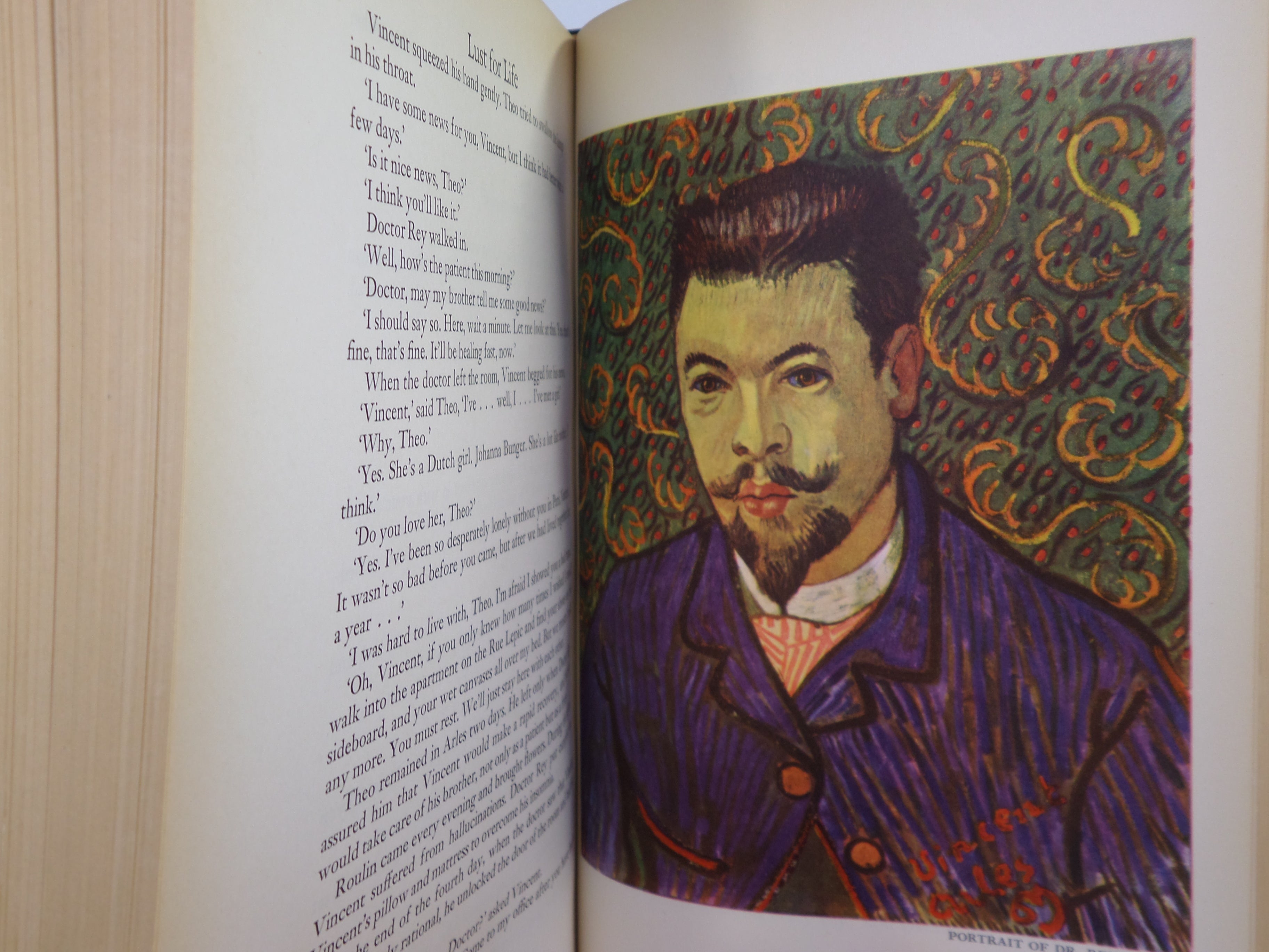 LUST FOR LIFE: A NOVEL OF VINCENT VAN GOGH BY IRVING STONE 1937 RIVIERE BINDING