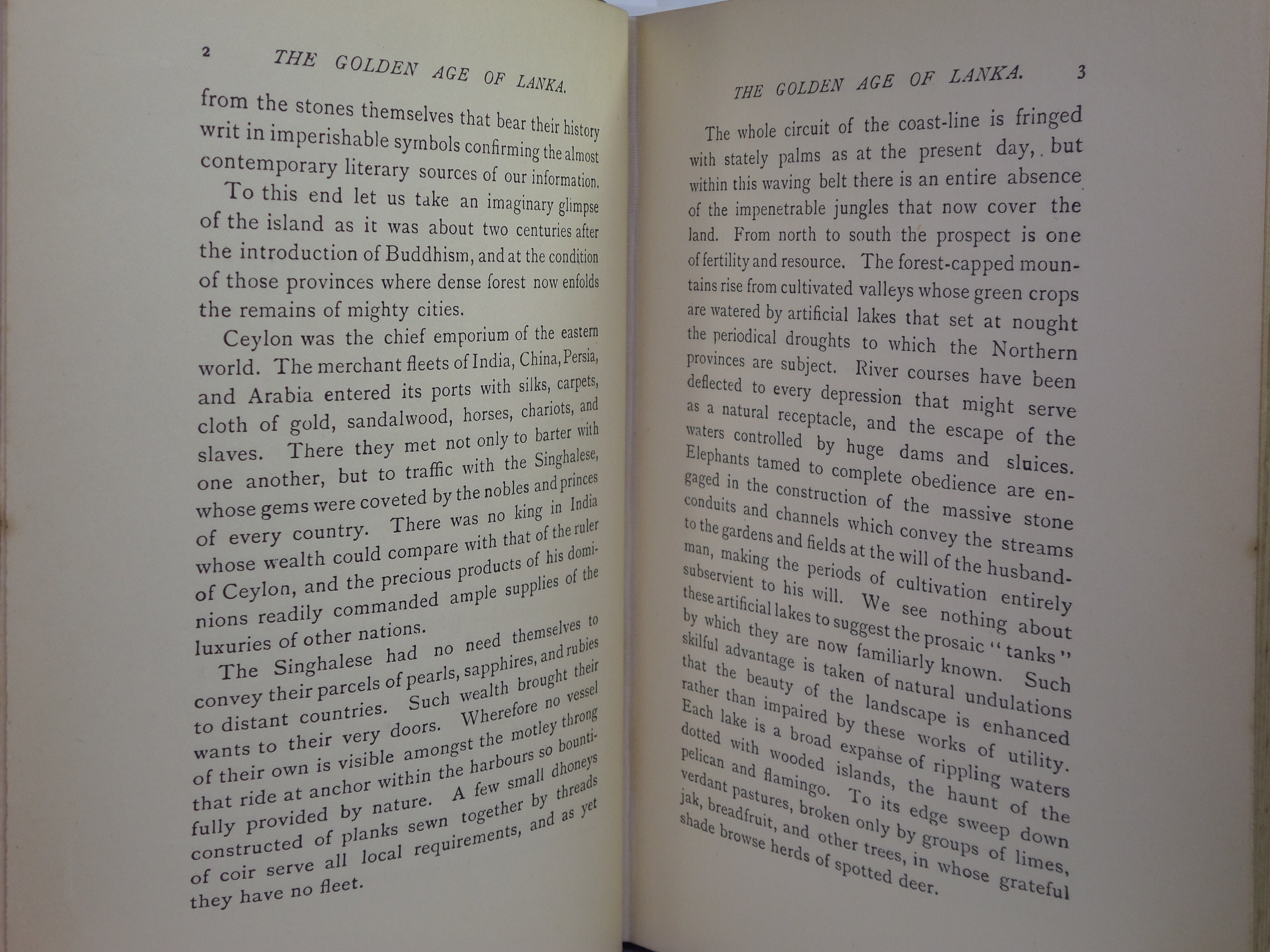 THE RUINED CITIES OF CEYLON BY HENRY W. CAVE 1907 FOURTH EDITION