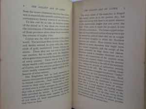 THE RUINED CITIES OF CEYLON BY HENRY W. CAVE 1907 FOURTH EDITION