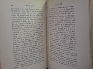 THE RUINED CITIES OF CEYLON BY HENRY W. CAVE 1907 FOURTH EDITION