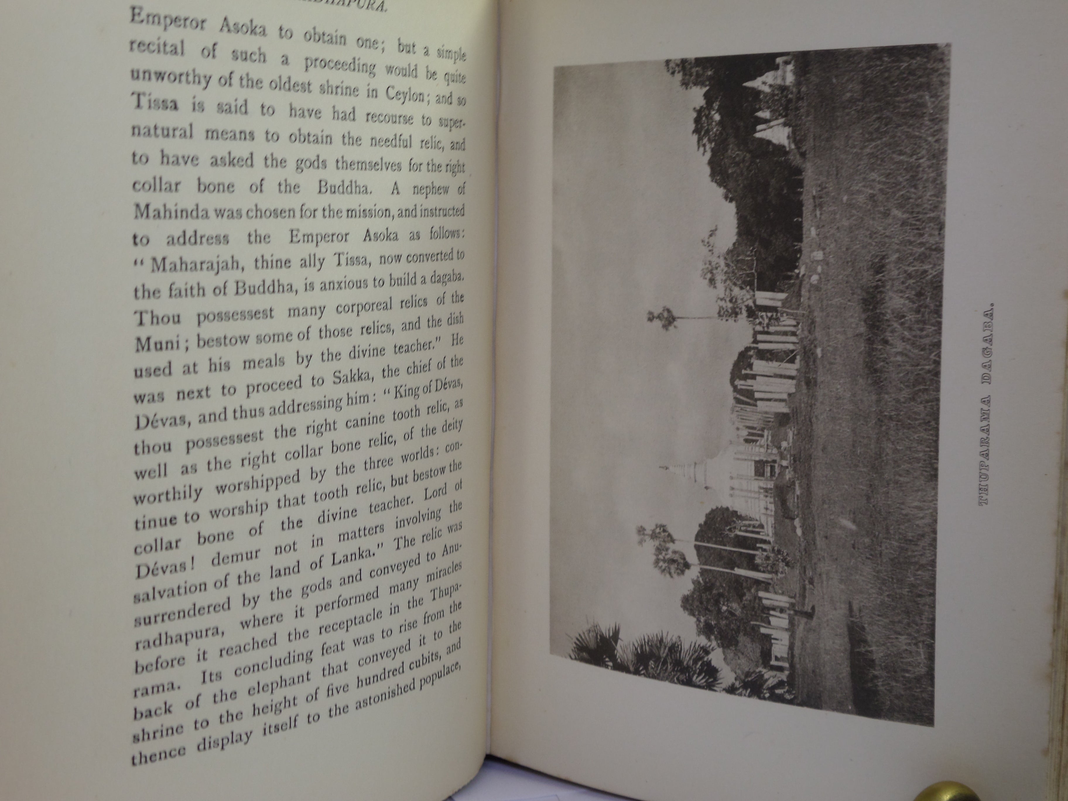 THE RUINED CITIES OF CEYLON BY HENRY W. CAVE 1907 FOURTH EDITION