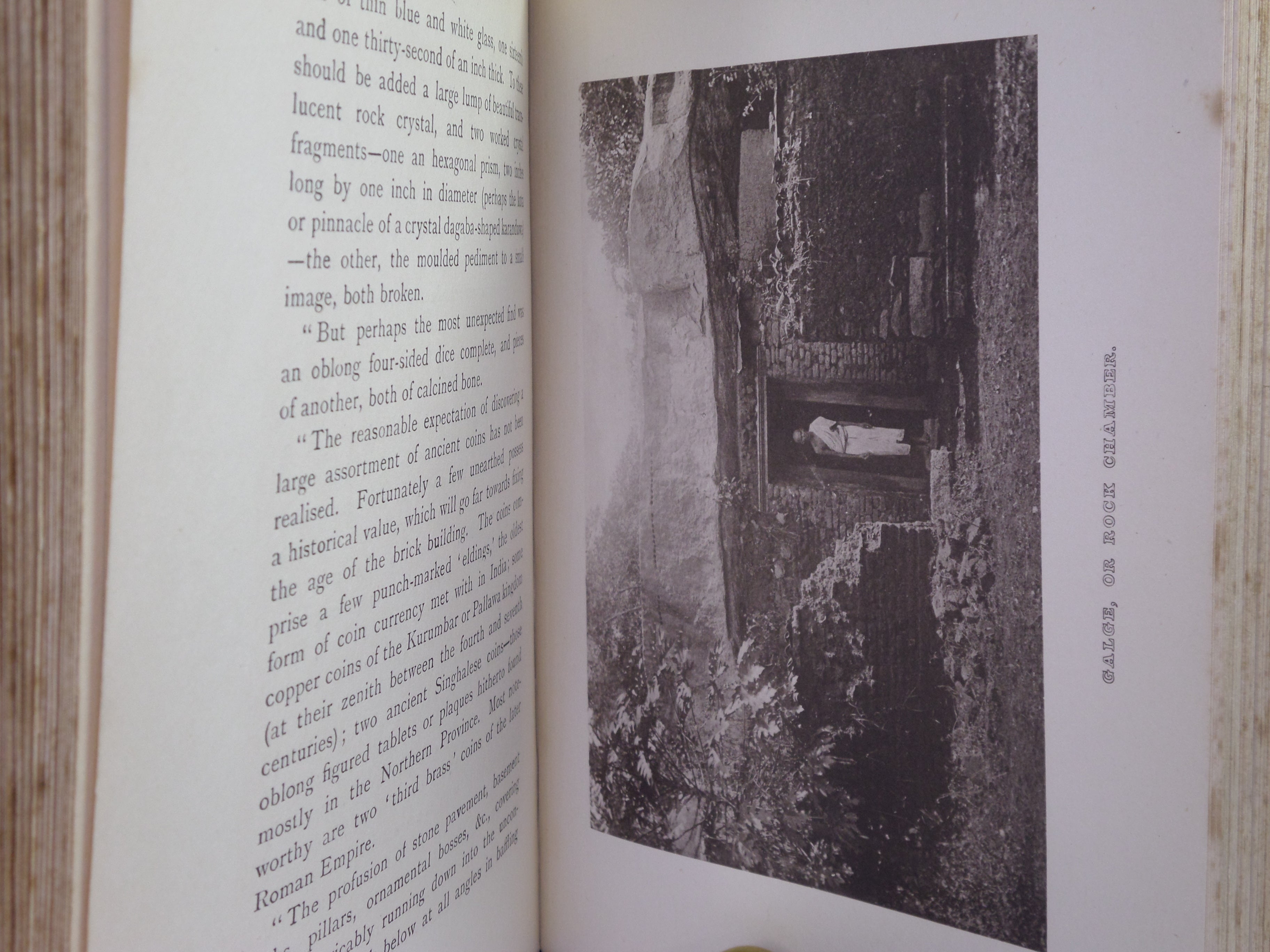 THE RUINED CITIES OF CEYLON BY HENRY W. CAVE 1907 FOURTH EDITION