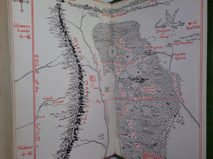 THE HOBBIT BY J.R.R. TOLKIEN 1957 FINE LEATHER BINDING