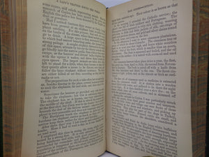 A LADY'S TRAVELS ROUND THE WORLD BY IDA PFEIFFER 1852 LEATHER-BOUND