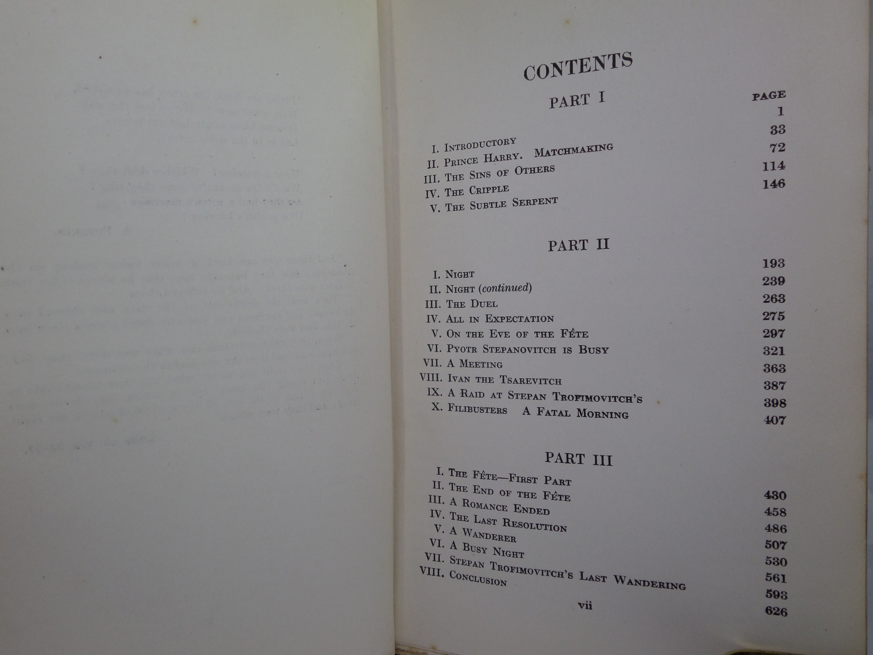 THE POSSESSED BY FYODOR DOSTOEVSKY 1913 FIRST ENGLISH EDITION