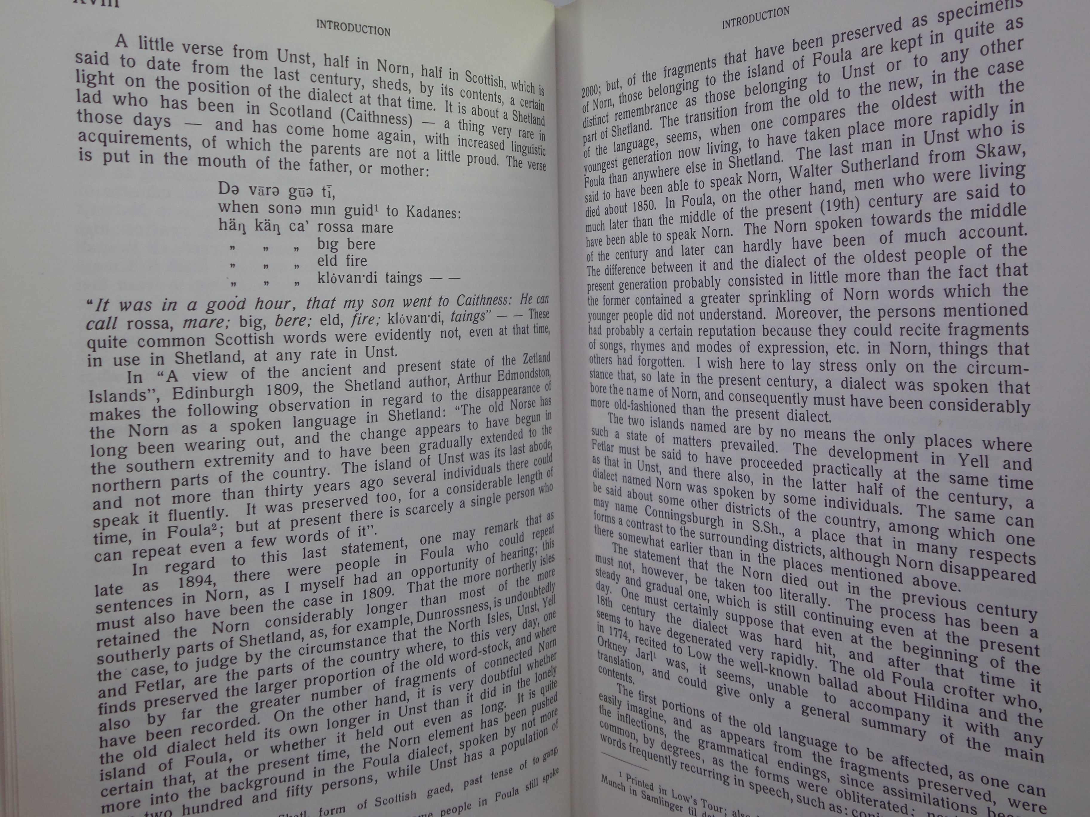 AN ETYMOLOGICAL DICTIONARY OF THE NORN LANGUAGE IN SHETLAND 1985 JAKOB JAKOBSEN