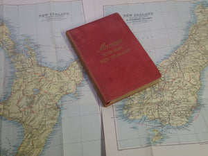 A HANDBOOK FOR TRAVELLERS IN NEW ZEALAND BY F. W. PENNEFATHER 1893 FIRST EDITION