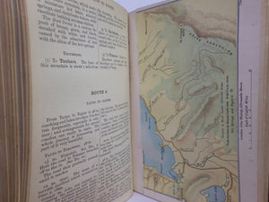 A HANDBOOK FOR TRAVELLERS IN NEW ZEALAND BY F. W. PENNEFATHER 1893 FIRST EDITION