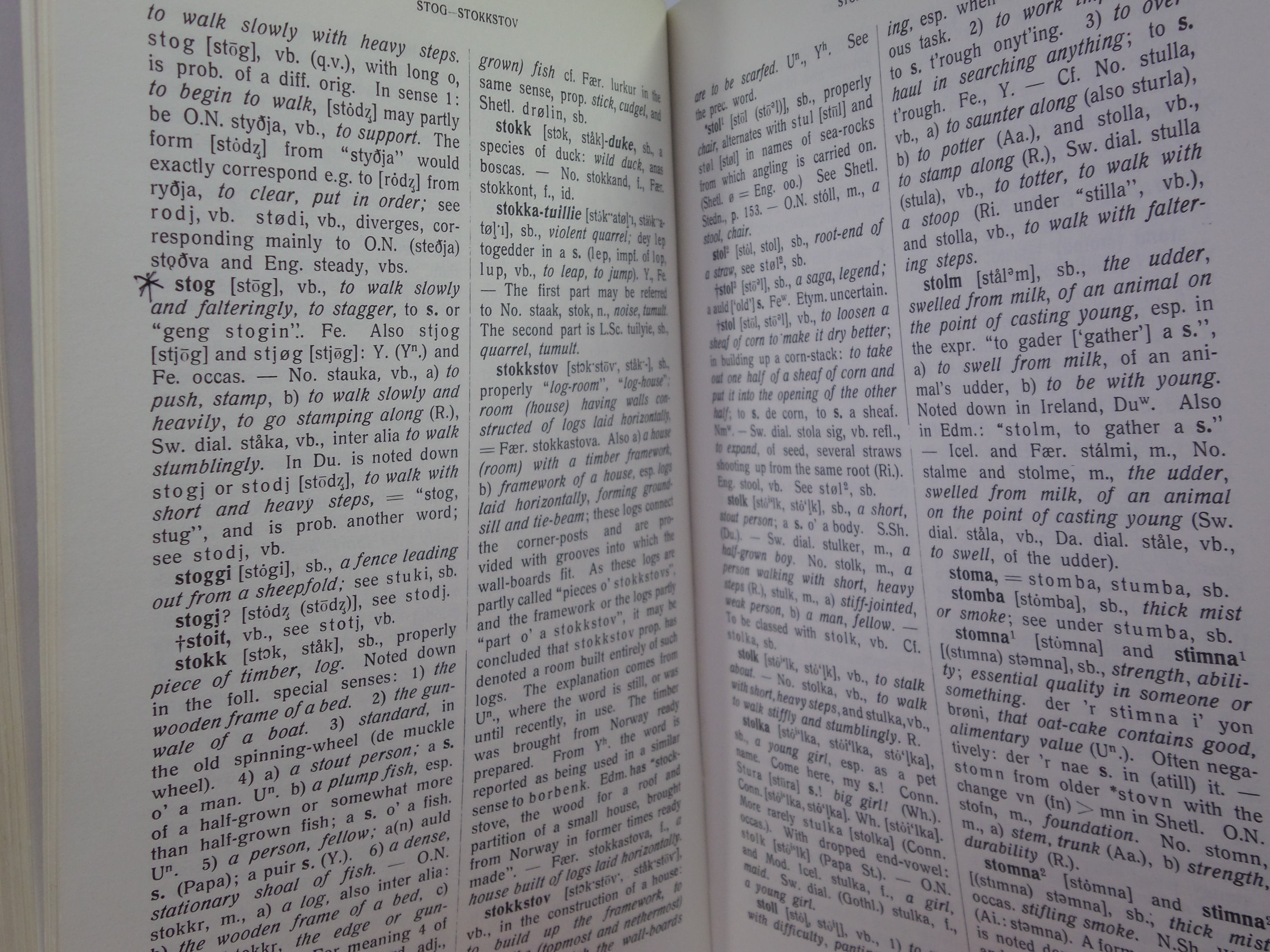 AN ETYMOLOGICAL DICTIONARY OF THE NORN LANGUAGE IN SHETLAND 1985 JAKOB JAKOBSEN