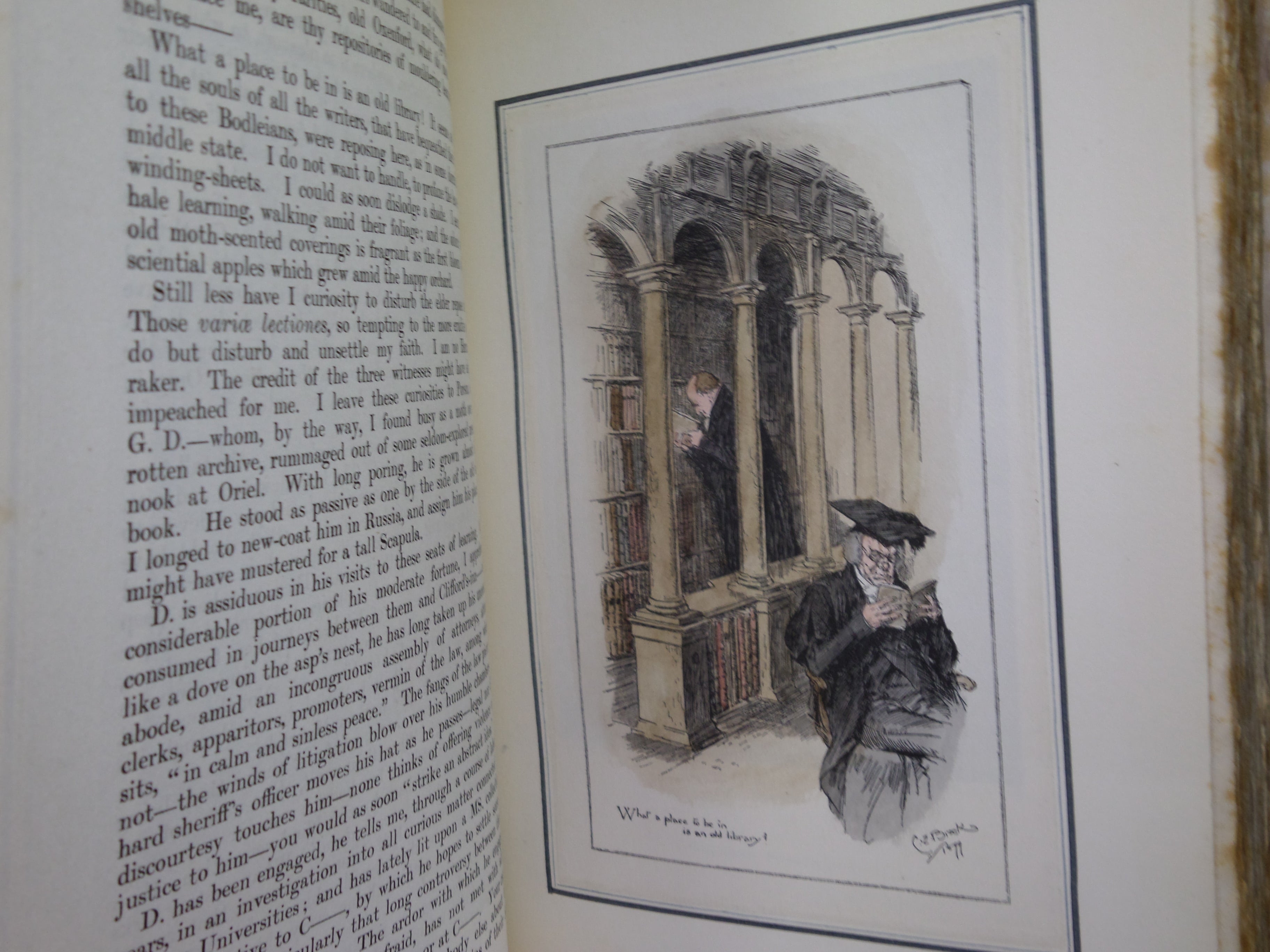 ELIA & LAST ESSAYS OF ELIA 1903 CHARLES LAMB, BAYNTUN-RIVIERE, EXTRA ILLUSTRATED