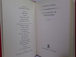 A QUESTION OF UPBRINGING BY ANTHONY POWELL 1974