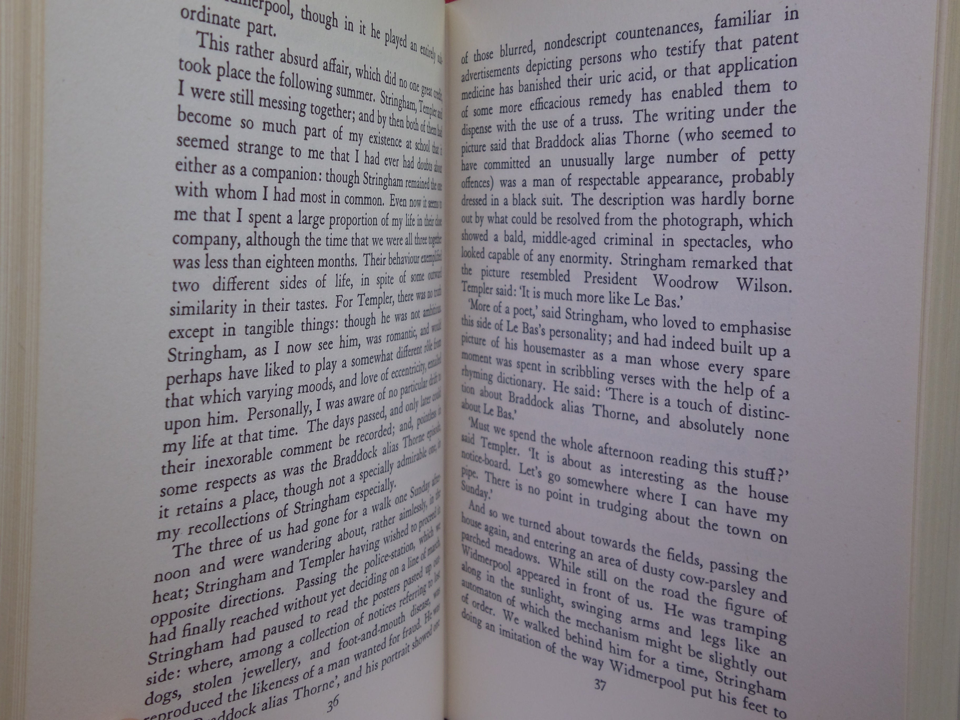 A QUESTION OF UPBRINGING BY ANTHONY POWELL 1974