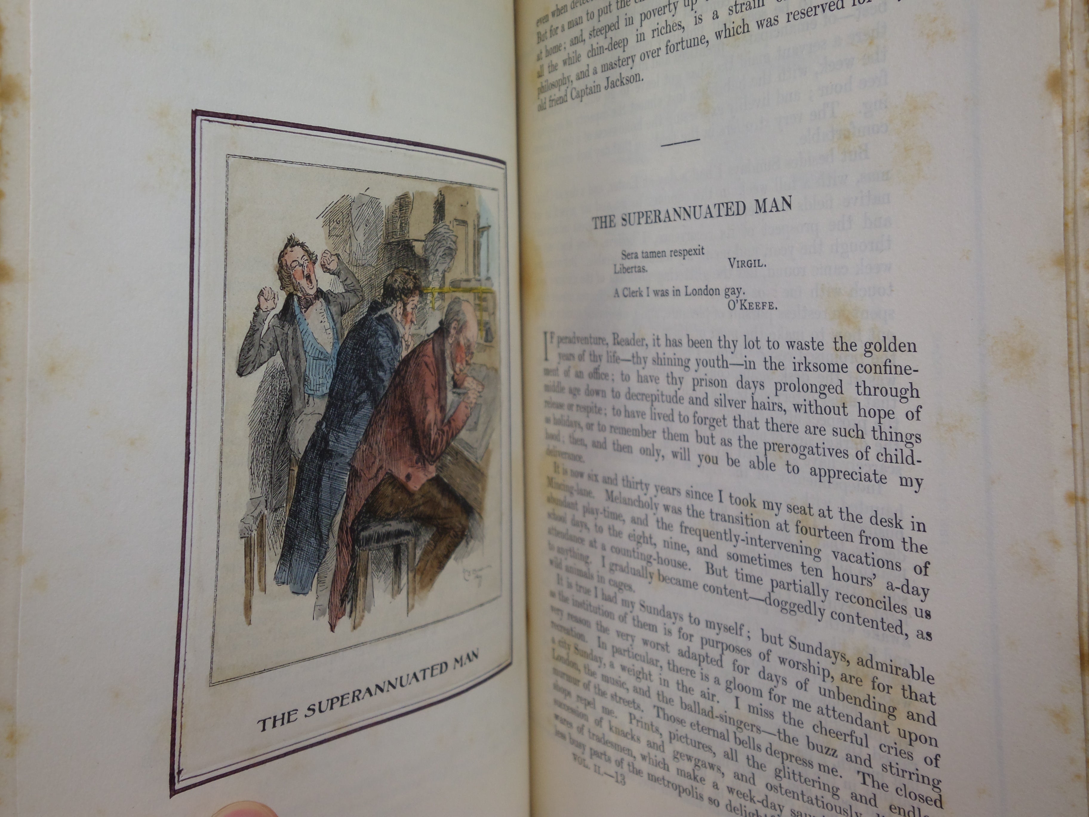 ELIA & LAST ESSAYS OF ELIA 1903 CHARLES LAMB, BAYNTUN-RIVIERE, EXTRA ILLUSTRATED