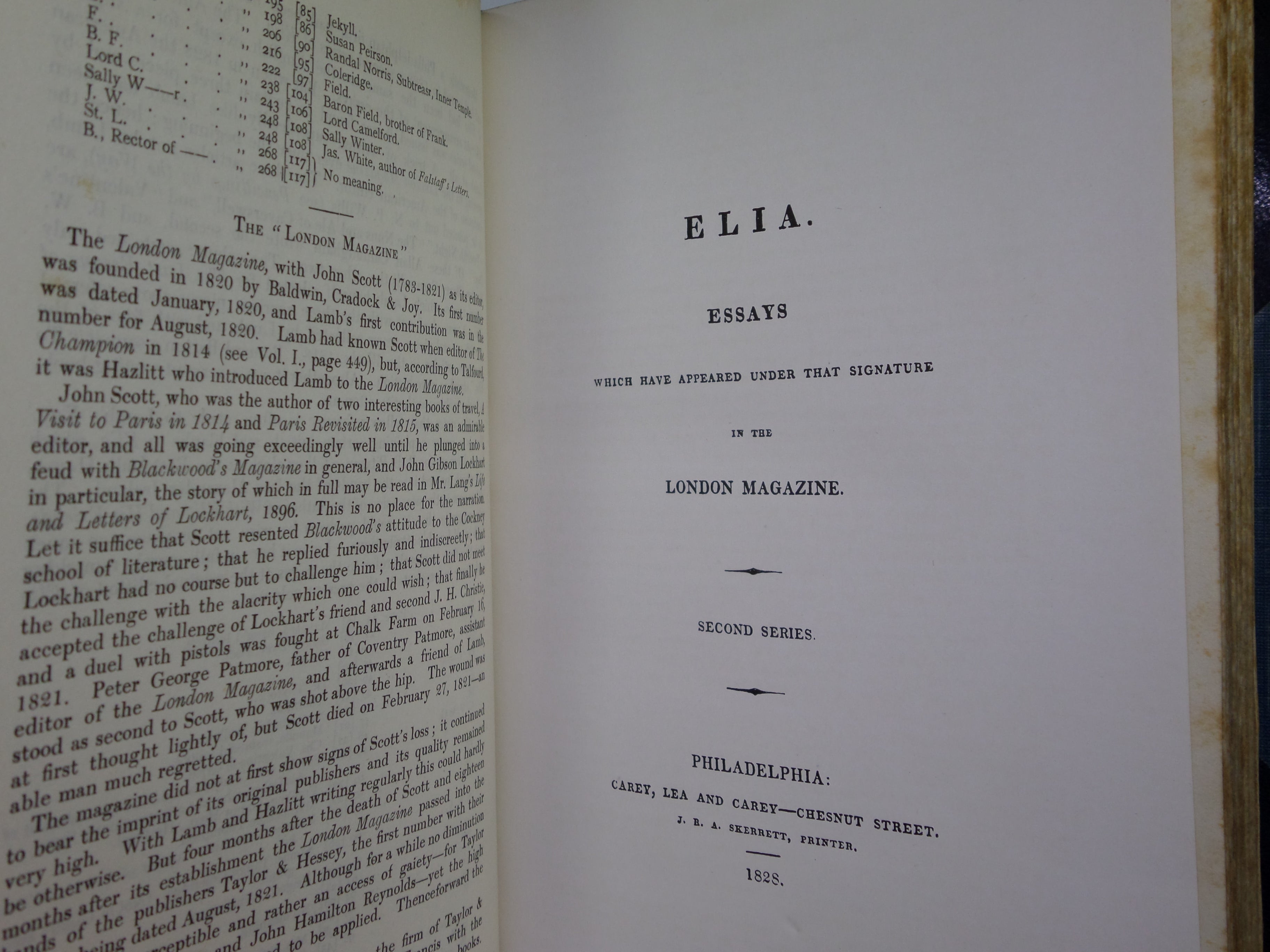 ELIA & LAST ESSAYS OF ELIA 1903 CHARLES LAMB, BAYNTUN-RIVIERE, EXTRA ILLUSTRATED