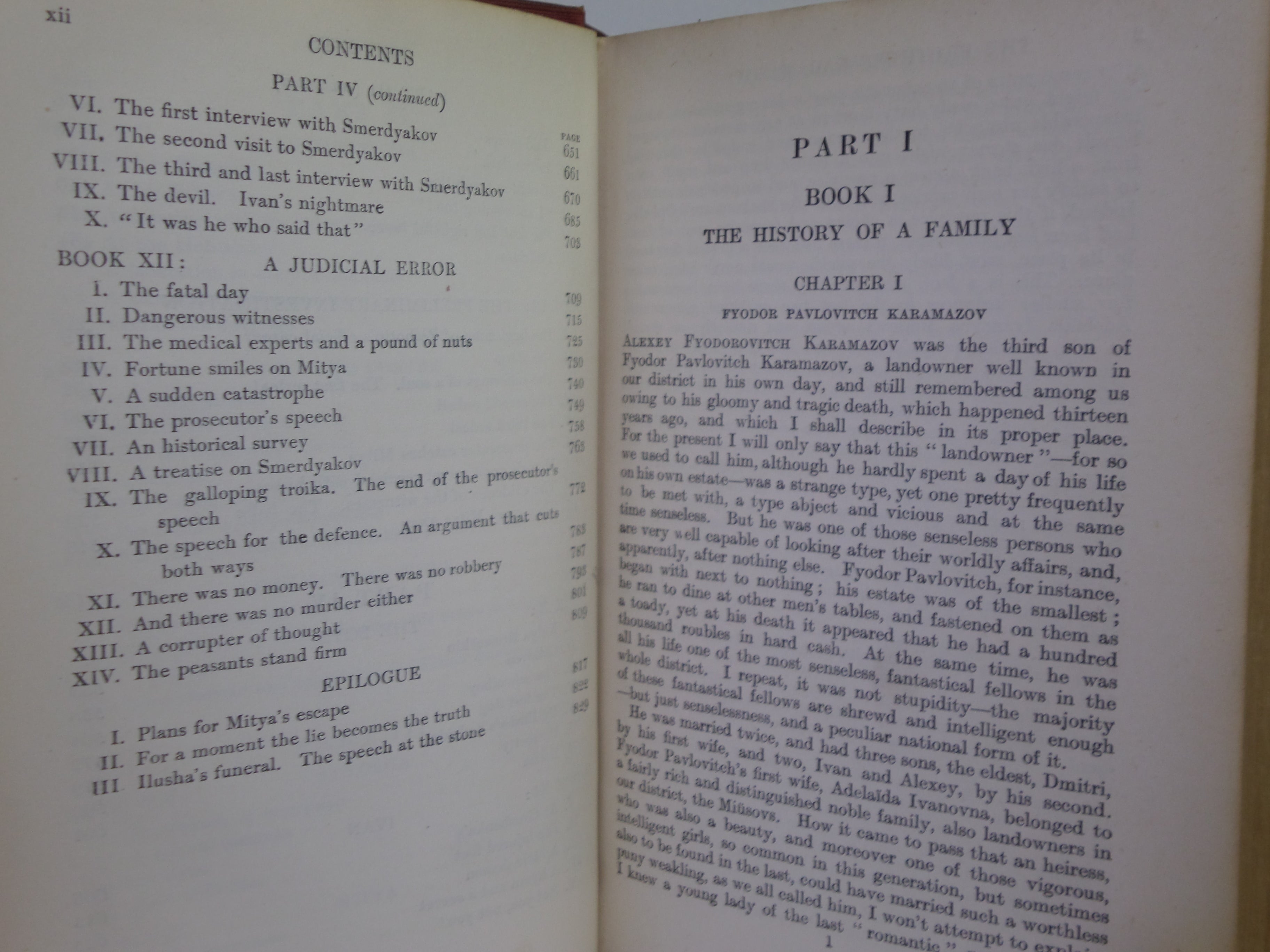 THE BROTHERS KARAMAZOV BY FYODOR DOSTOEVSKY 1913