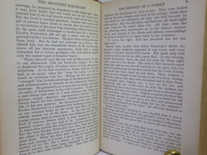 THE BROTHERS KARAMAZOV BY FYODOR DOSTOEVSKY 1913