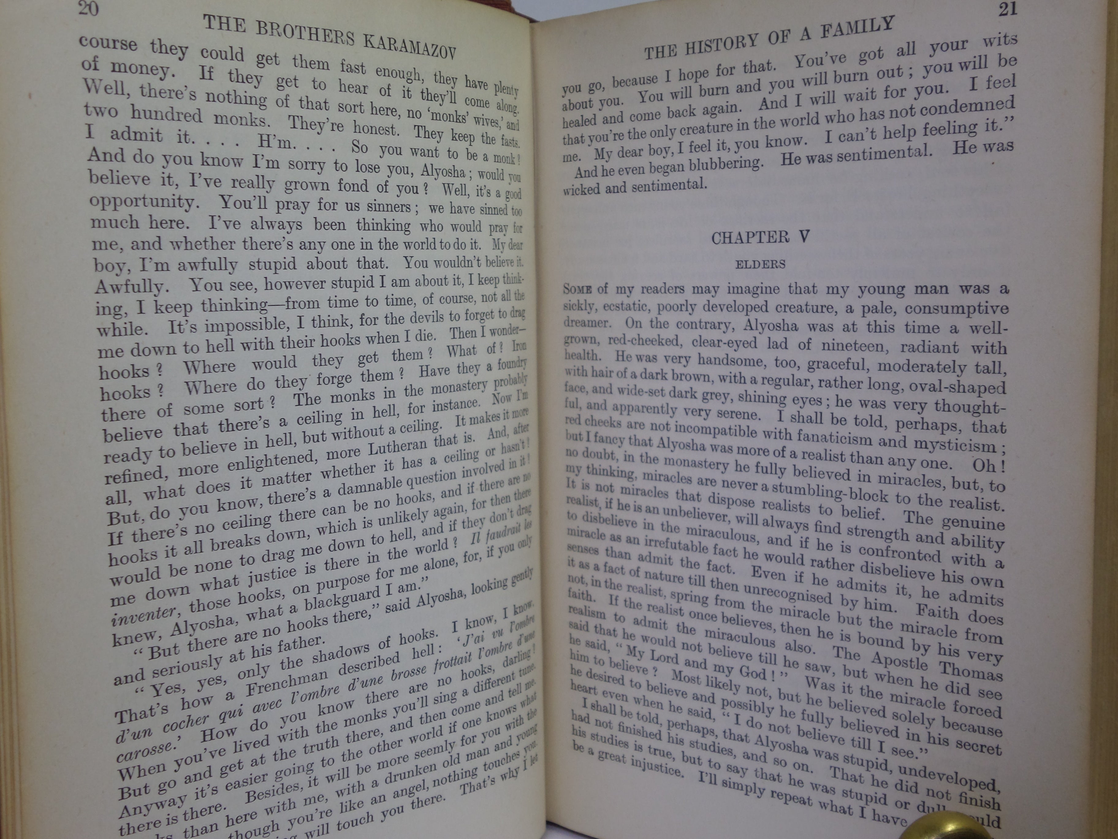 THE BROTHERS KARAMAZOV BY FYODOR DOSTOEVSKY 1913