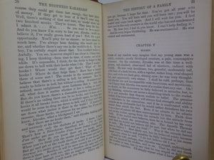 THE BROTHERS KARAMAZOV BY FYODOR DOSTOEVSKY 1913