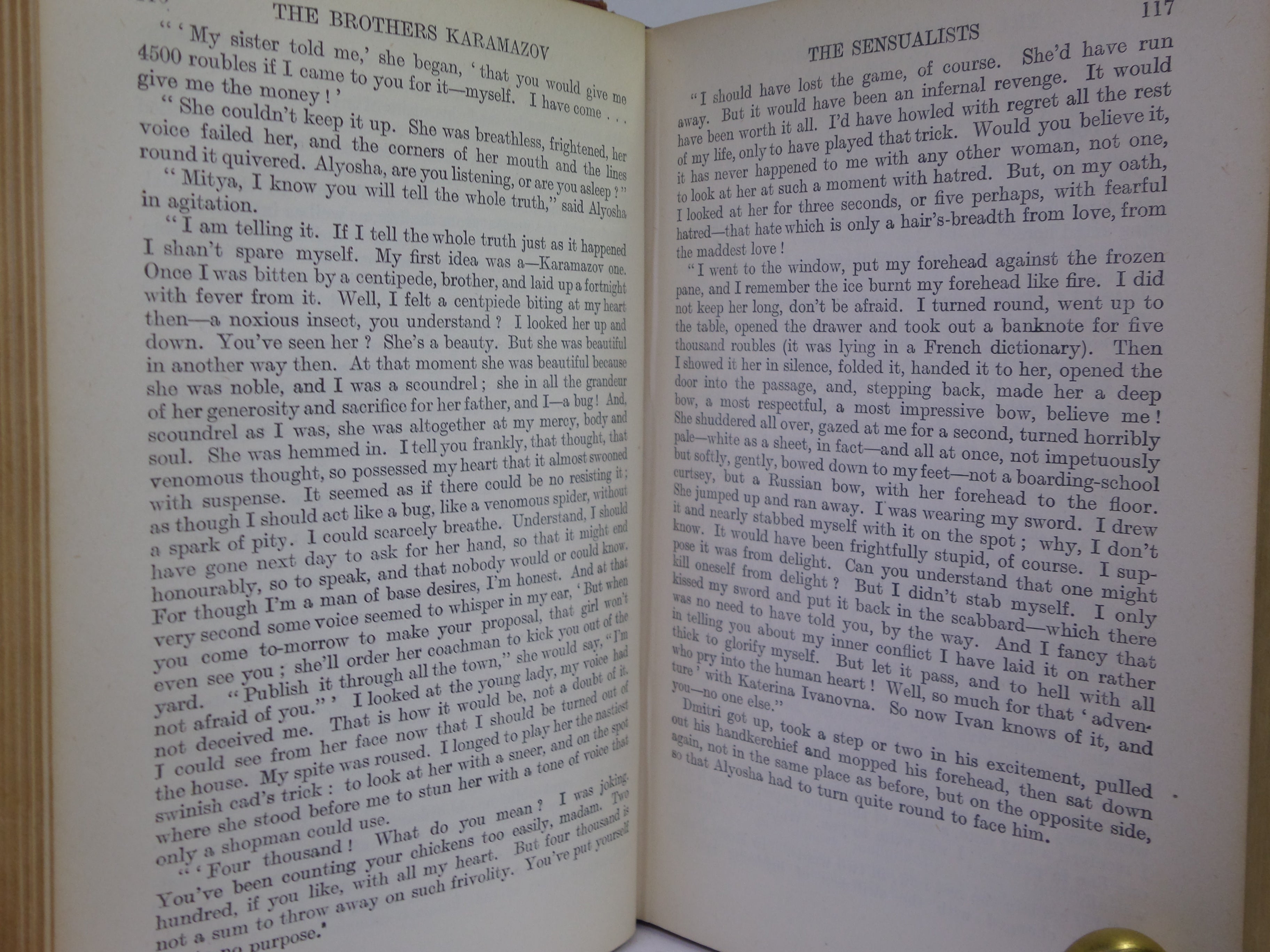 THE BROTHERS KARAMAZOV BY FYODOR DOSTOEVSKY 1913