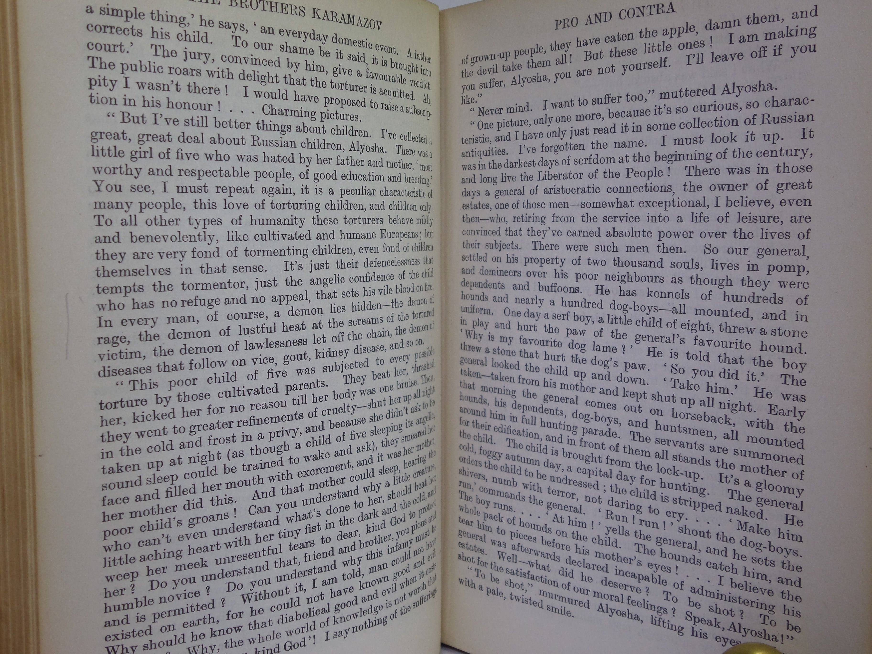 THE BROTHERS KARAMAZOV BY FYODOR DOSTOEVSKY 1913