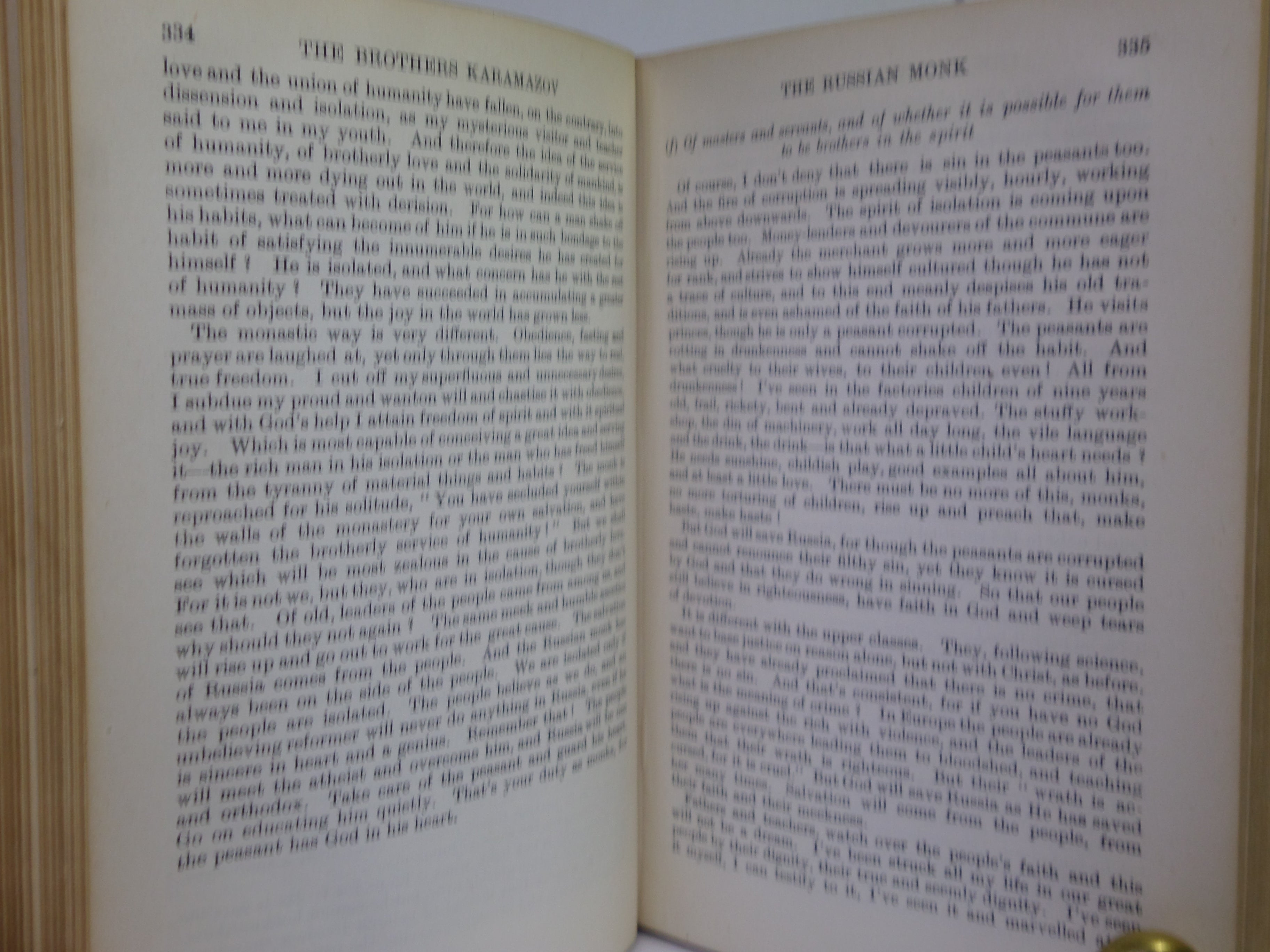 THE BROTHERS KARAMAZOV BY FYODOR DOSTOEVSKY 1913