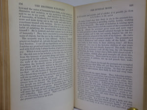 THE BROTHERS KARAMAZOV BY FYODOR DOSTOEVSKY 1913