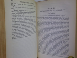 THE BROTHERS KARAMAZOV BY FYODOR DOSTOEVSKY 1913