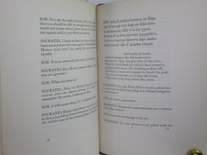 ION: OR, OF THE ILIAD TRANSLATED FROM PLATO BY PERCY BYSSHE SHELLEY 1914