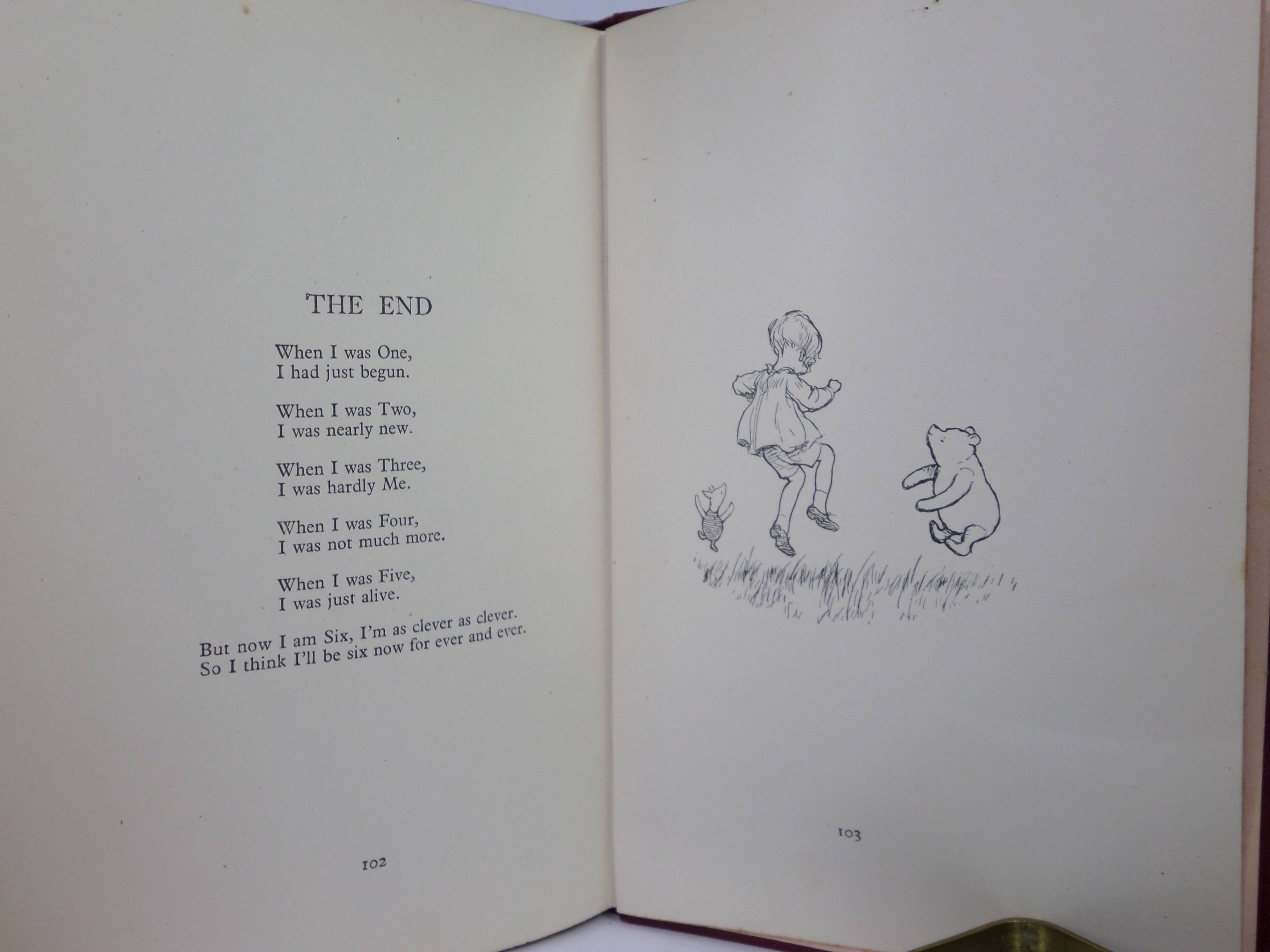 NOW WE ARE SIX BY A. A. MILNE 1927 FIRST EDITION