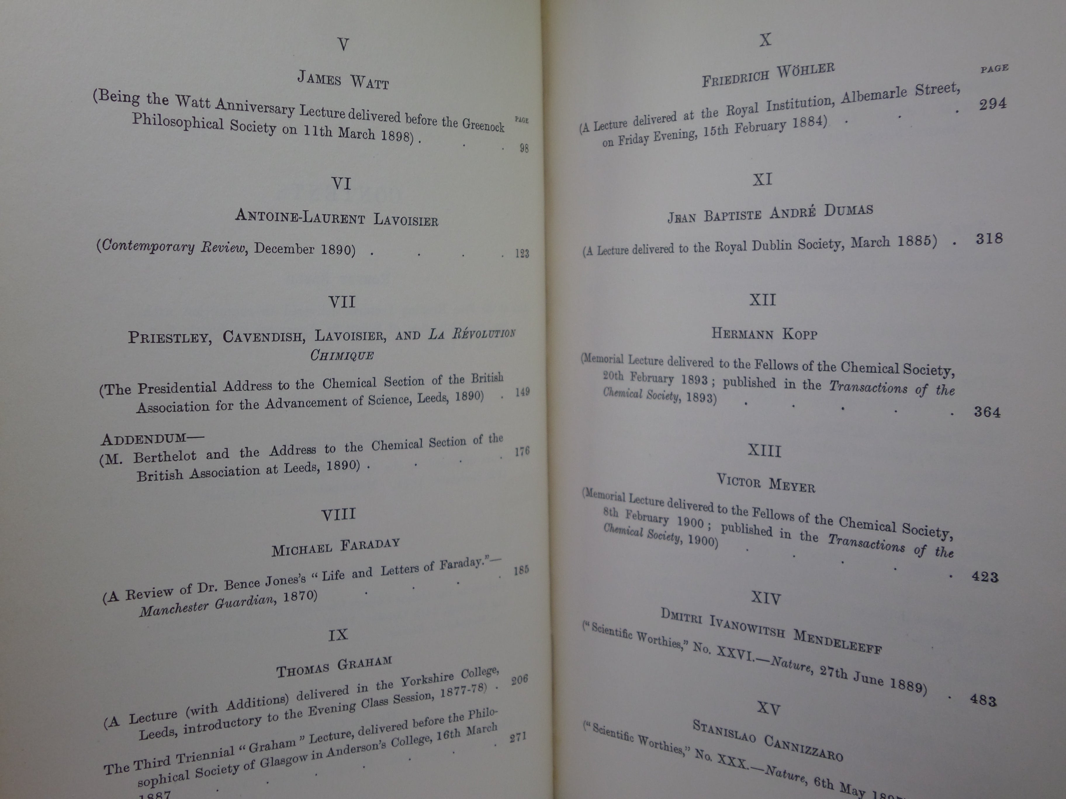 ESSAYS IN HISTORICAL CHEMISTRY BY EDWARD THORPE 1911 FINE LEATHER BINDING