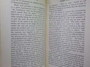 ESSAYS IN HISTORICAL CHEMISTRY BY EDWARD THORPE 1911 FINE LEATHER BINDING