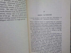 ESSAYS IN HISTORICAL CHEMISTRY BY EDWARD THORPE 1911 FINE LEATHER BINDING