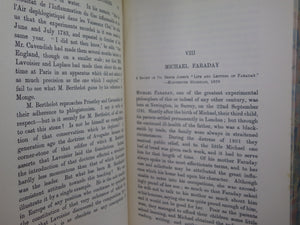 ESSAYS IN HISTORICAL CHEMISTRY BY EDWARD THORPE 1911 FINE LEATHER BINDING