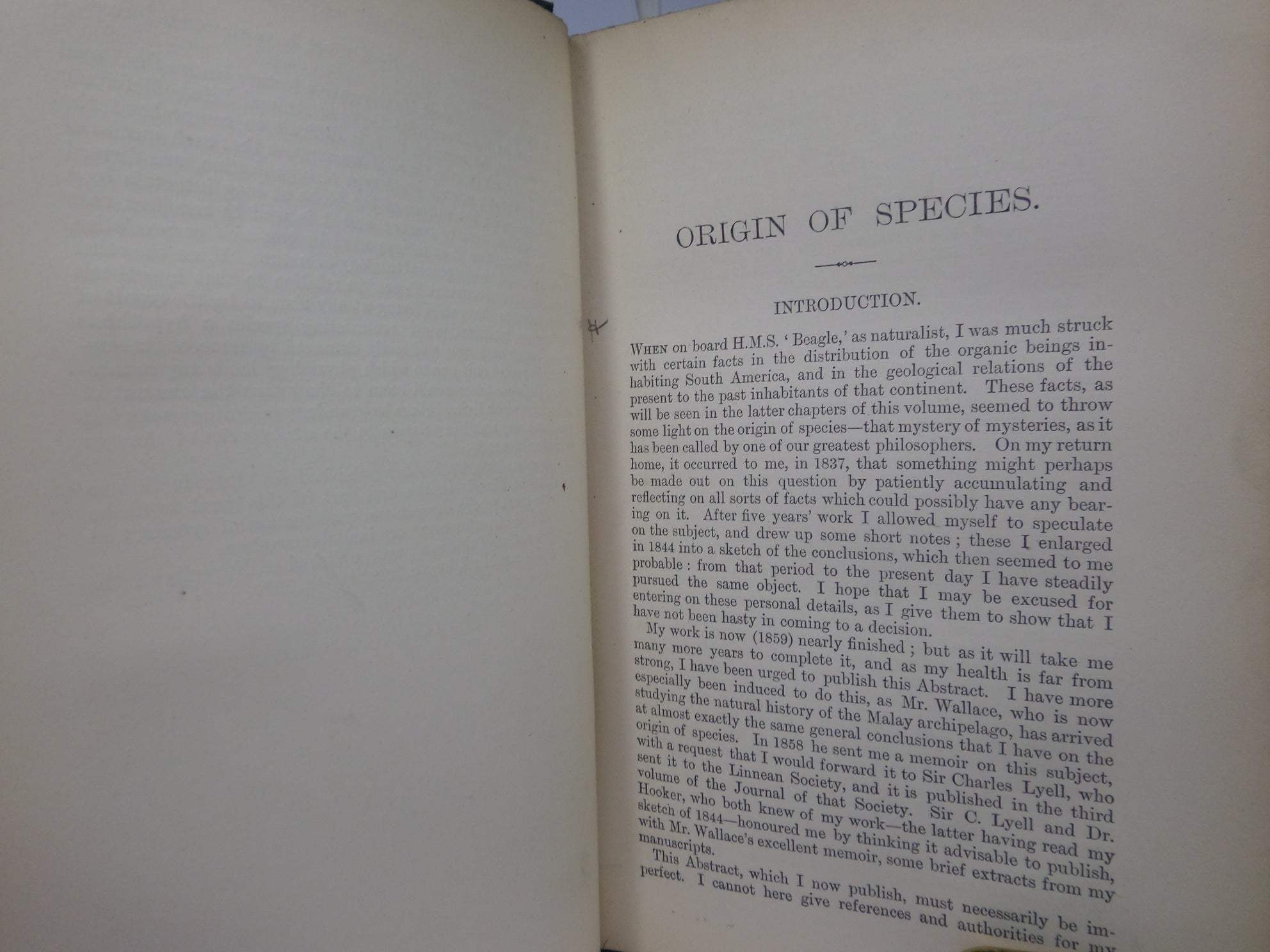 THE ORIGIN OF SPECIES BY MEANS OF NATURAL SELECTION BY CHARLES DARWIN 1894