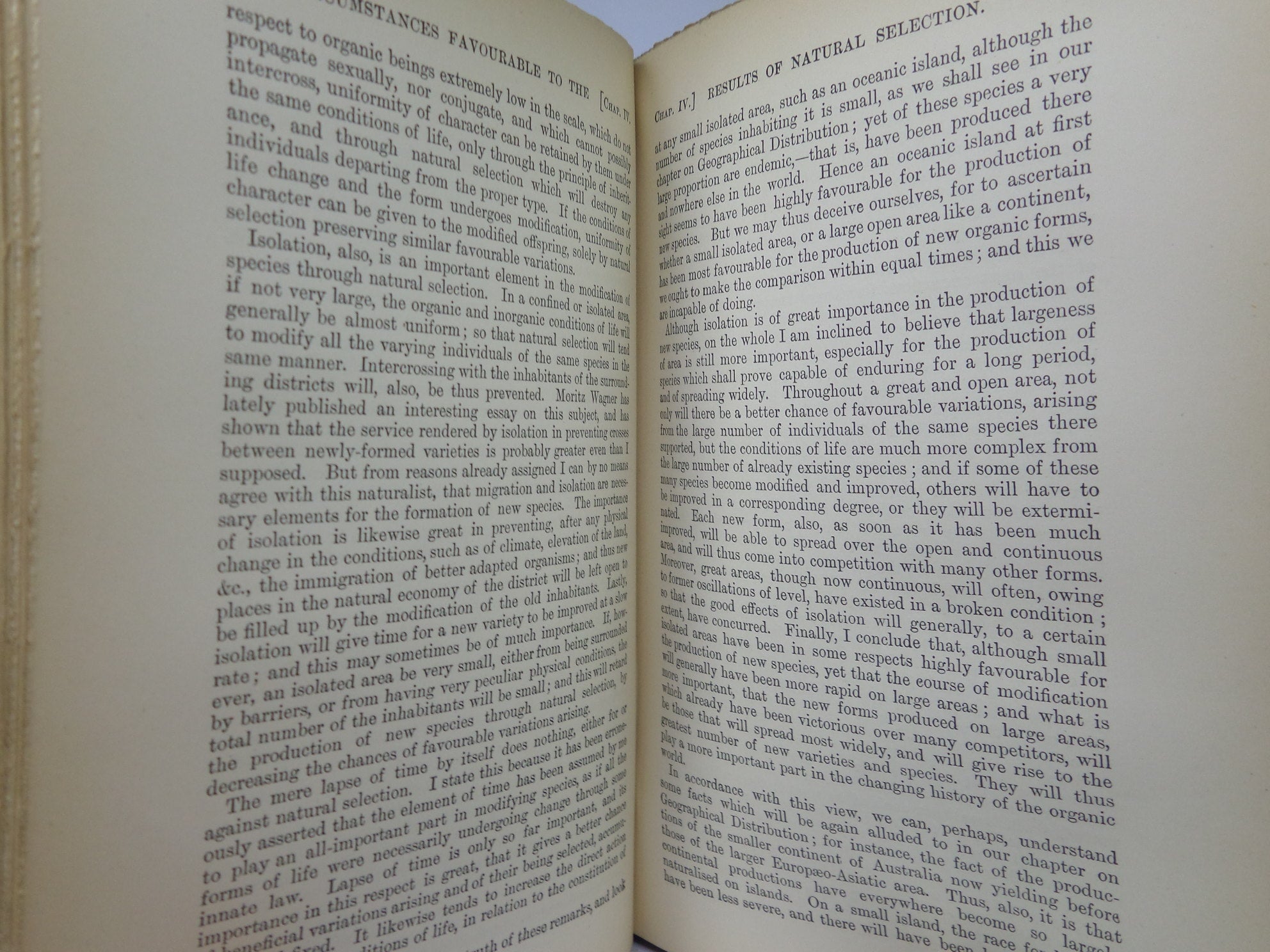 THE ORIGIN OF SPECIES BY MEANS OF NATURAL SELECTION BY CHARLES DARWIN 1894