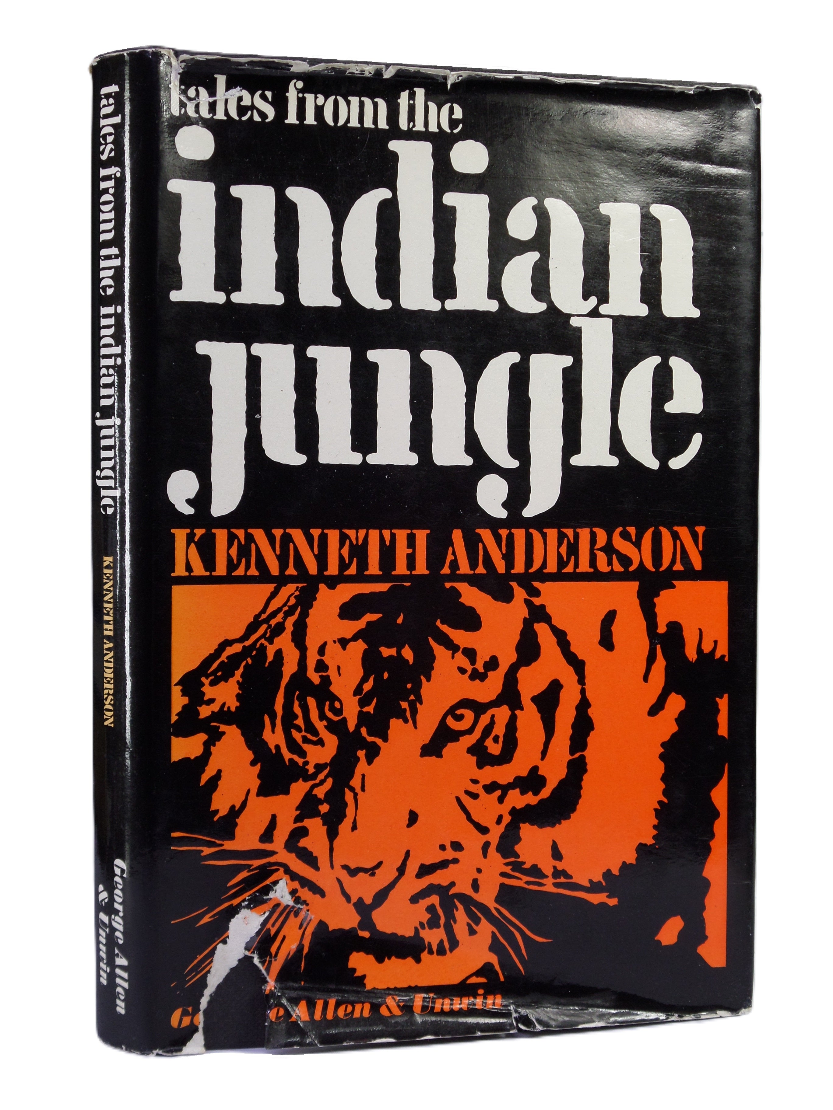 TALES FROM THE INDIAN JUNGLE BY KENNETH ANDERSON 1970 FIRST EDITION HARDCOVER