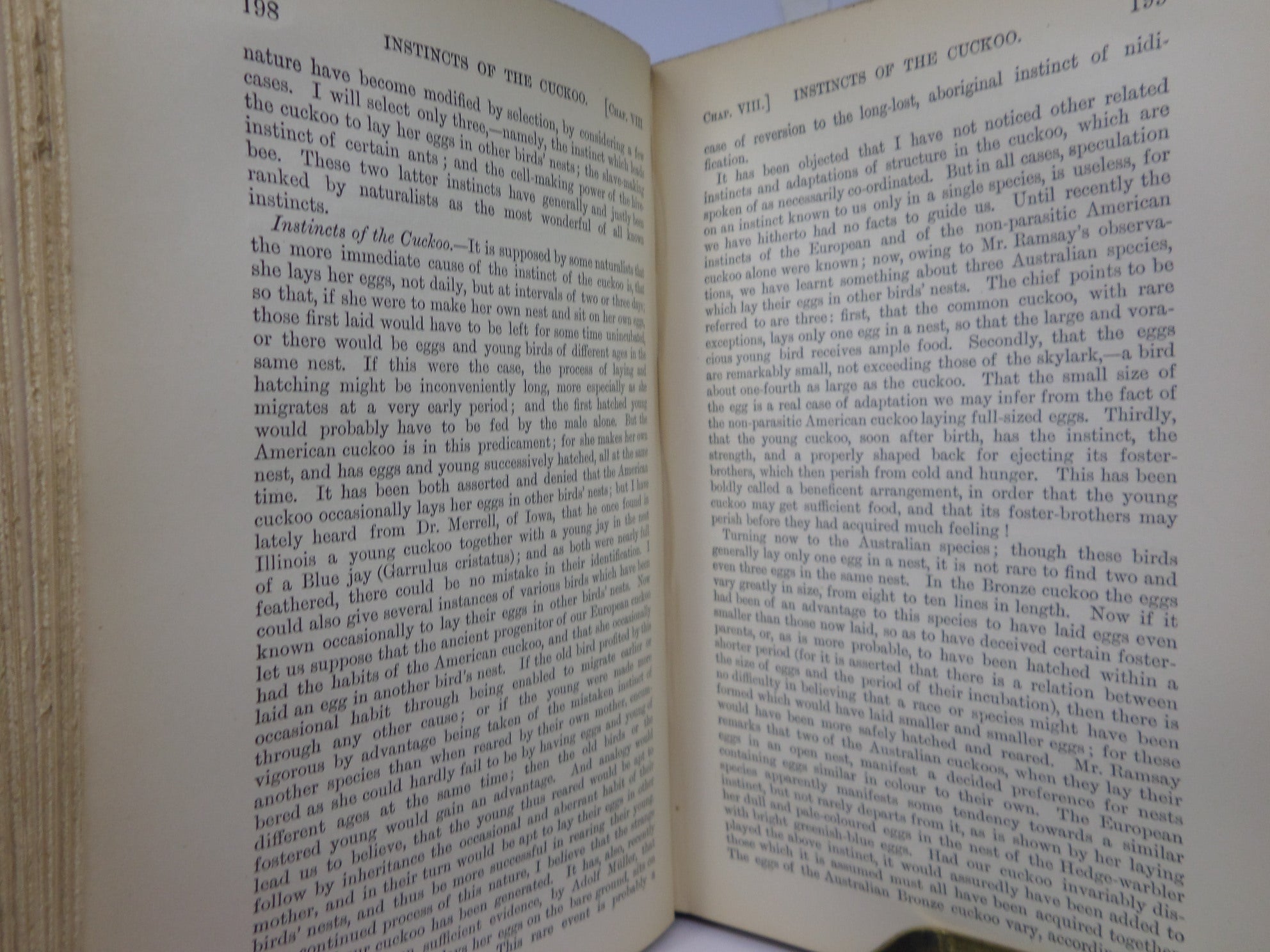 THE ORIGIN OF SPECIES BY MEANS OF NATURAL SELECTION BY CHARLES DARWIN 1894