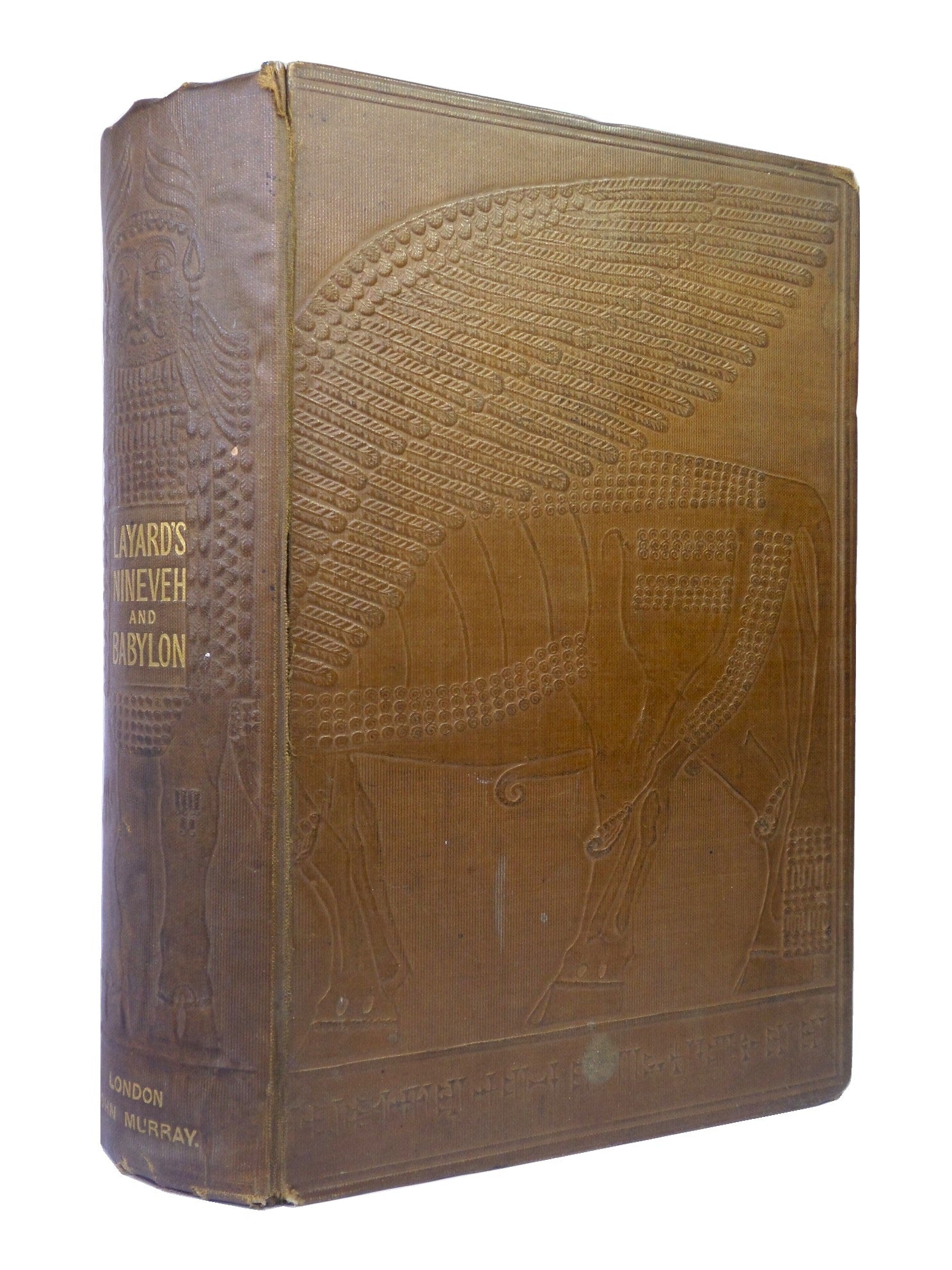 DISCOVERIES IN THE RUINS OF NINEVEH AND BABYLON BY AUSTEN H. LAYARD 1853 FIRST EDITION