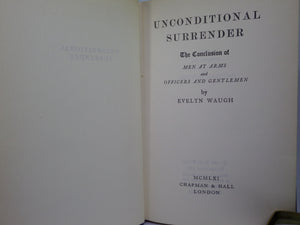 UNCONDITIONAL SURRENDER BY EVELYN WAUGH 1961 FIRST EDITION