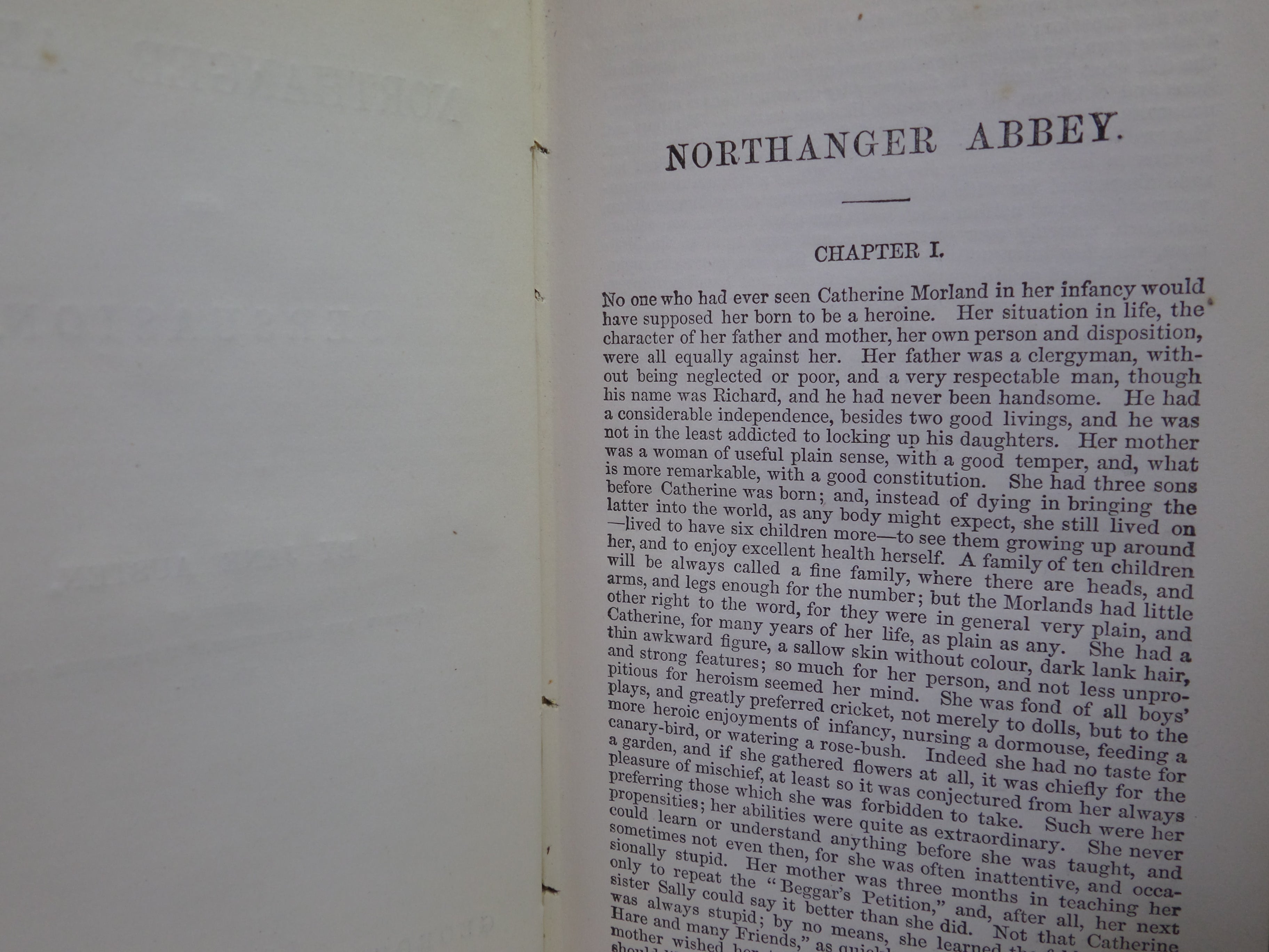 NORTHANGER ABBEY AND PERSUASION BY JANE AUSTEN CIRCA 1870