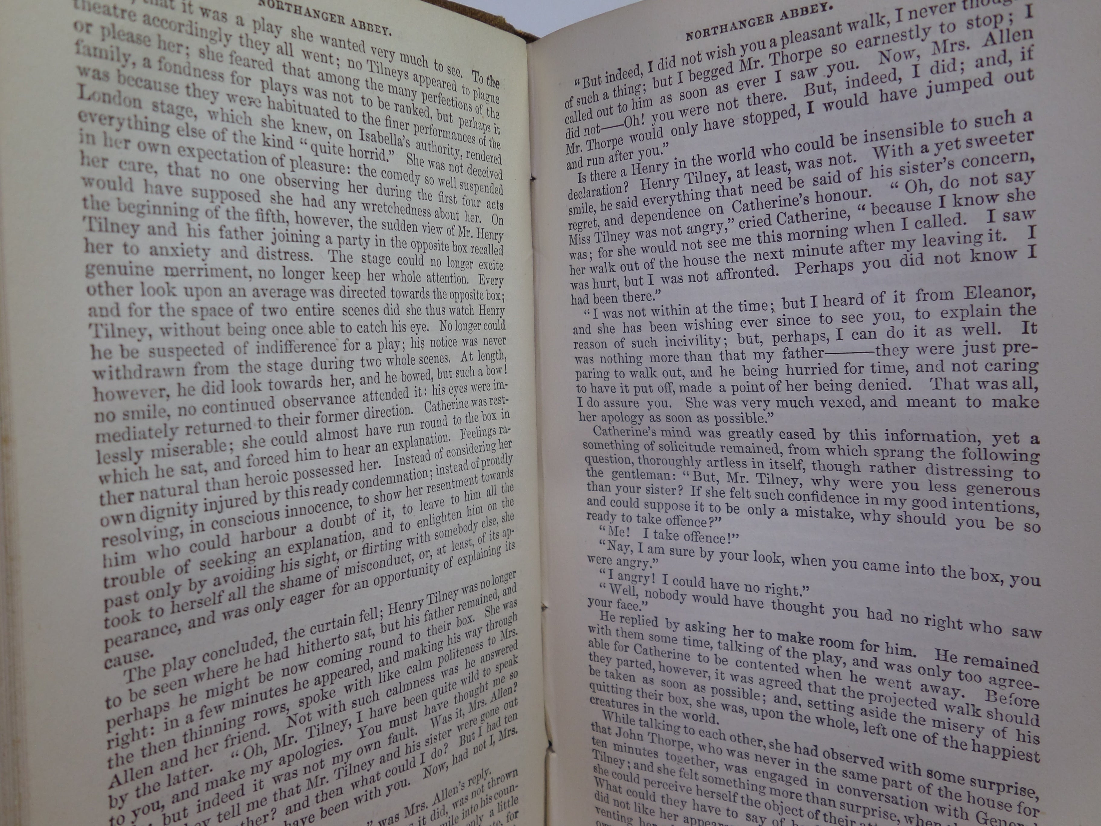 NORTHANGER ABBEY AND PERSUASION BY JANE AUSTEN CIRCA 1870