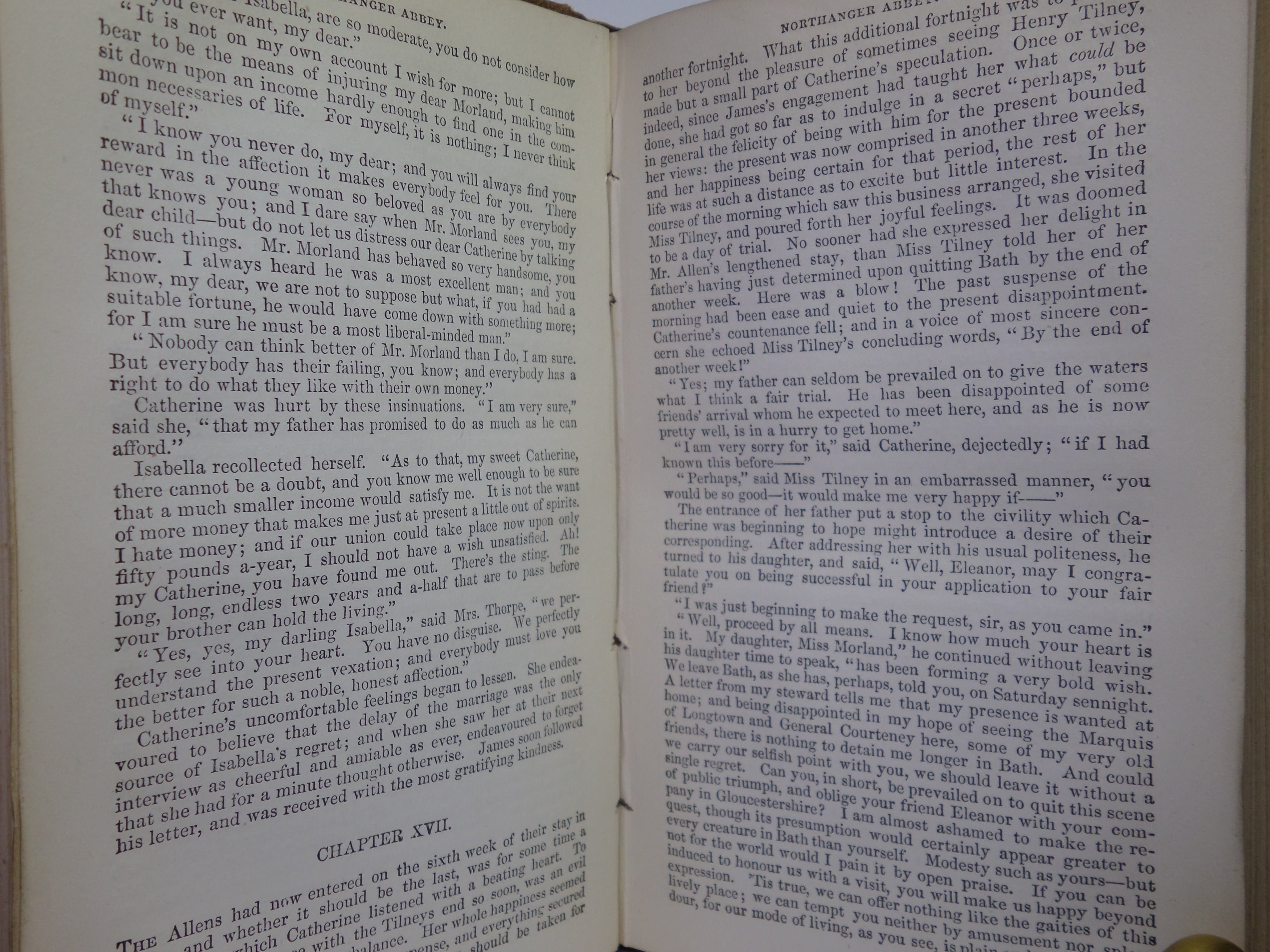 NORTHANGER ABBEY AND PERSUASION BY JANE AUSTEN CIRCA 1870