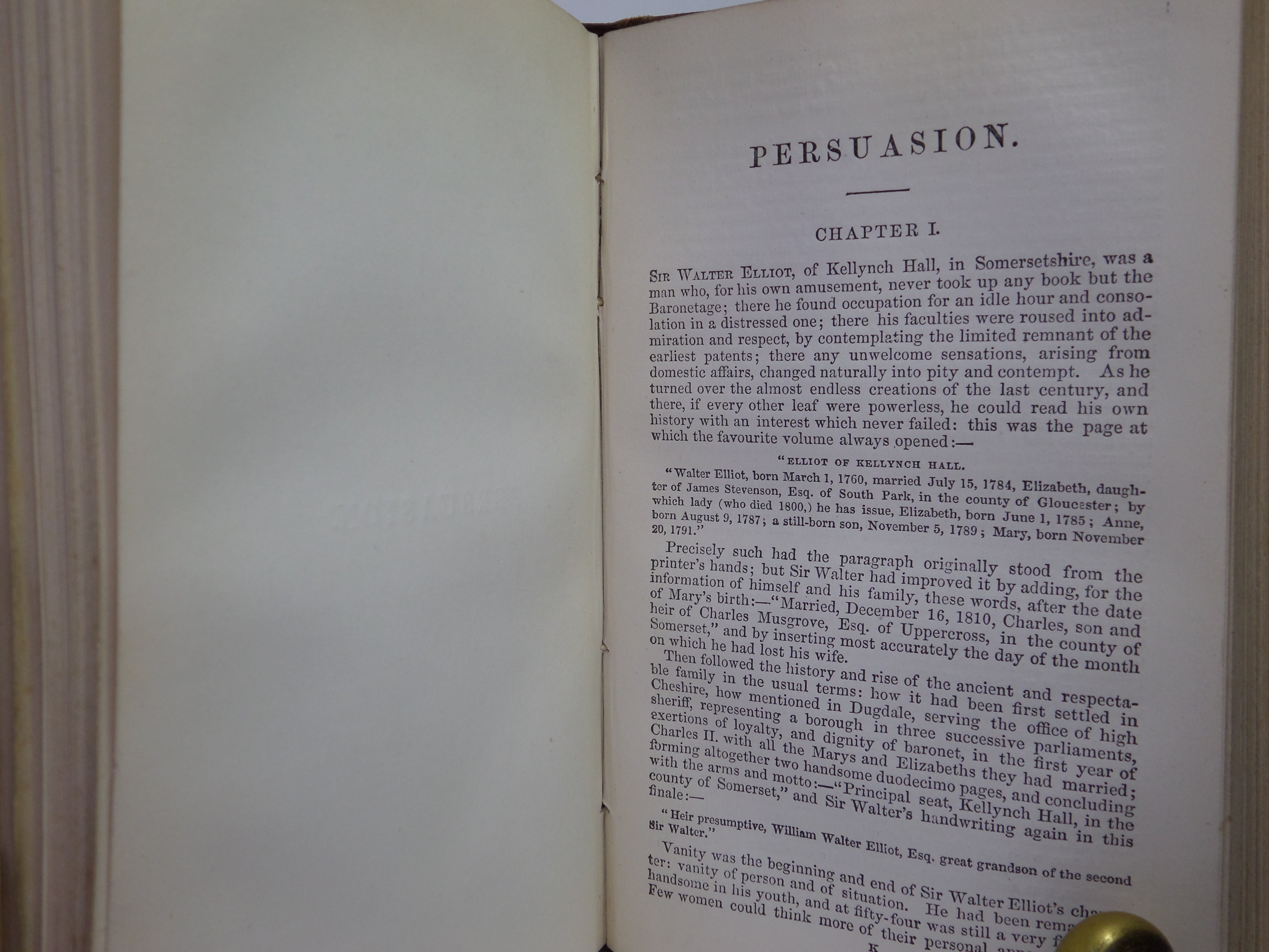 NORTHANGER ABBEY AND PERSUASION BY JANE AUSTEN CIRCA 1870