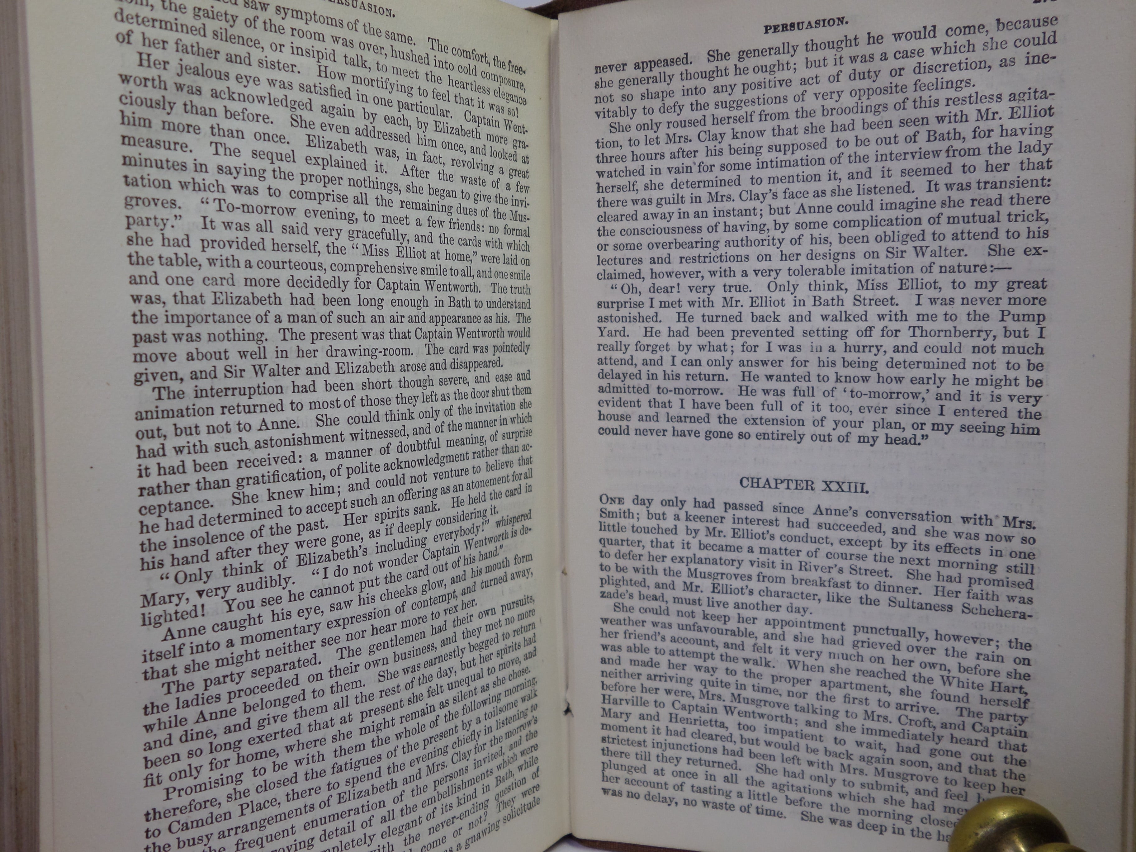 NORTHANGER ABBEY AND PERSUASION BY JANE AUSTEN CIRCA 1870