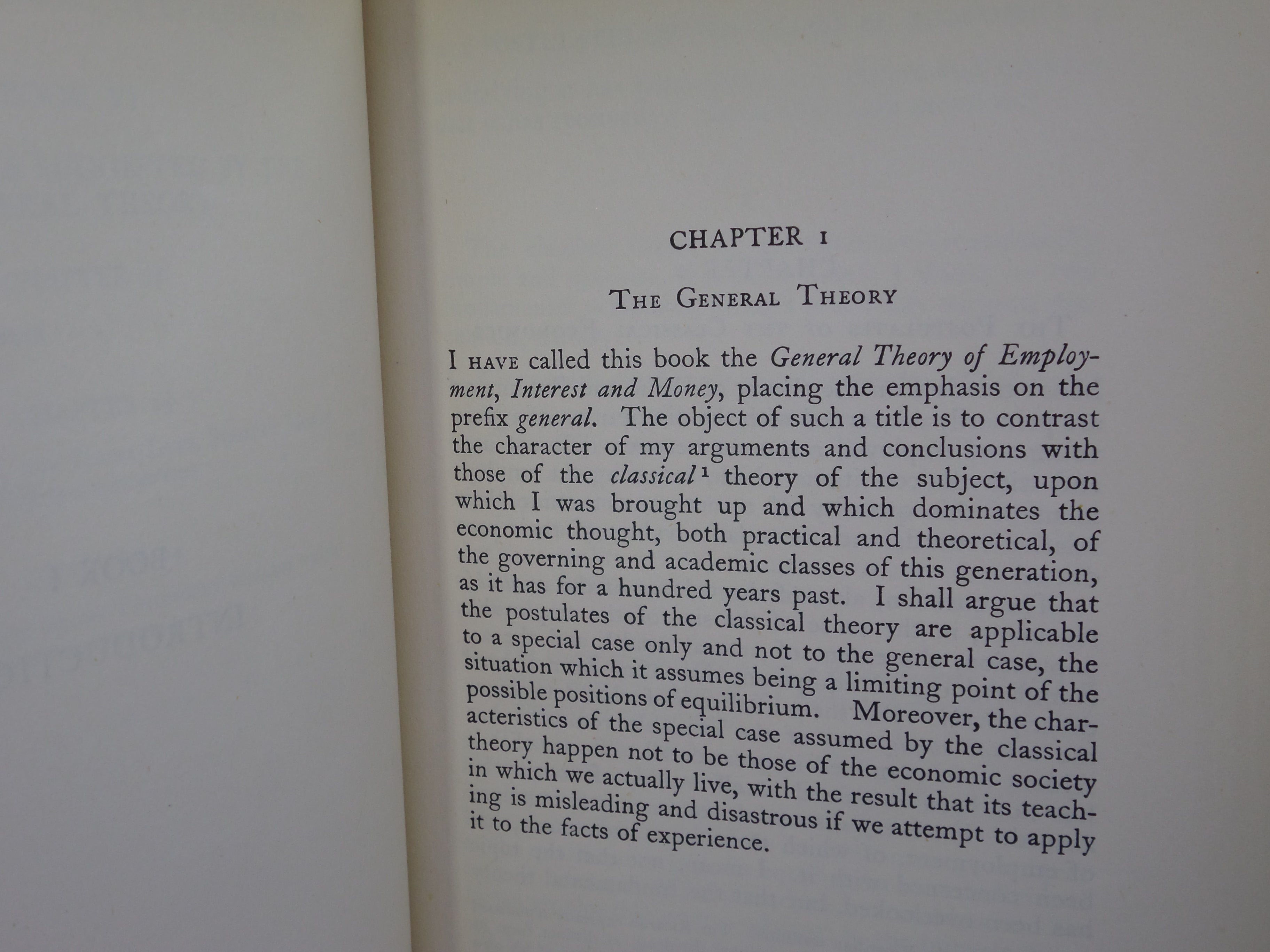 THE GENERAL THEORY OF EMPLOYMENT INTEREST AND MONEY BY JOHN MAYNARD KEYNES 1951