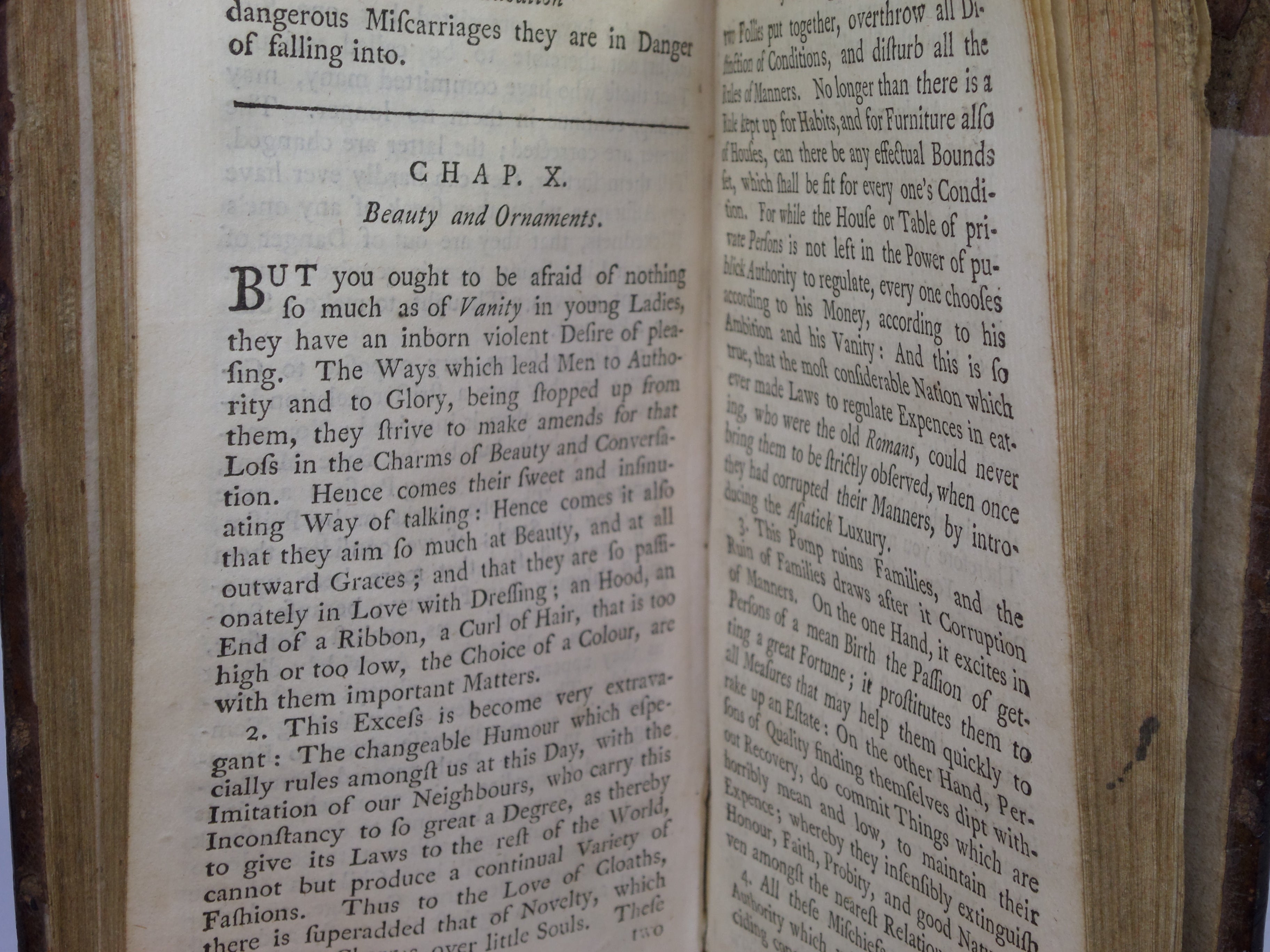 INSTRUCTIONS FOR THE EDUCATION OF A DAUGHTER TRANSLATED BY GEORGE HICKES 1750