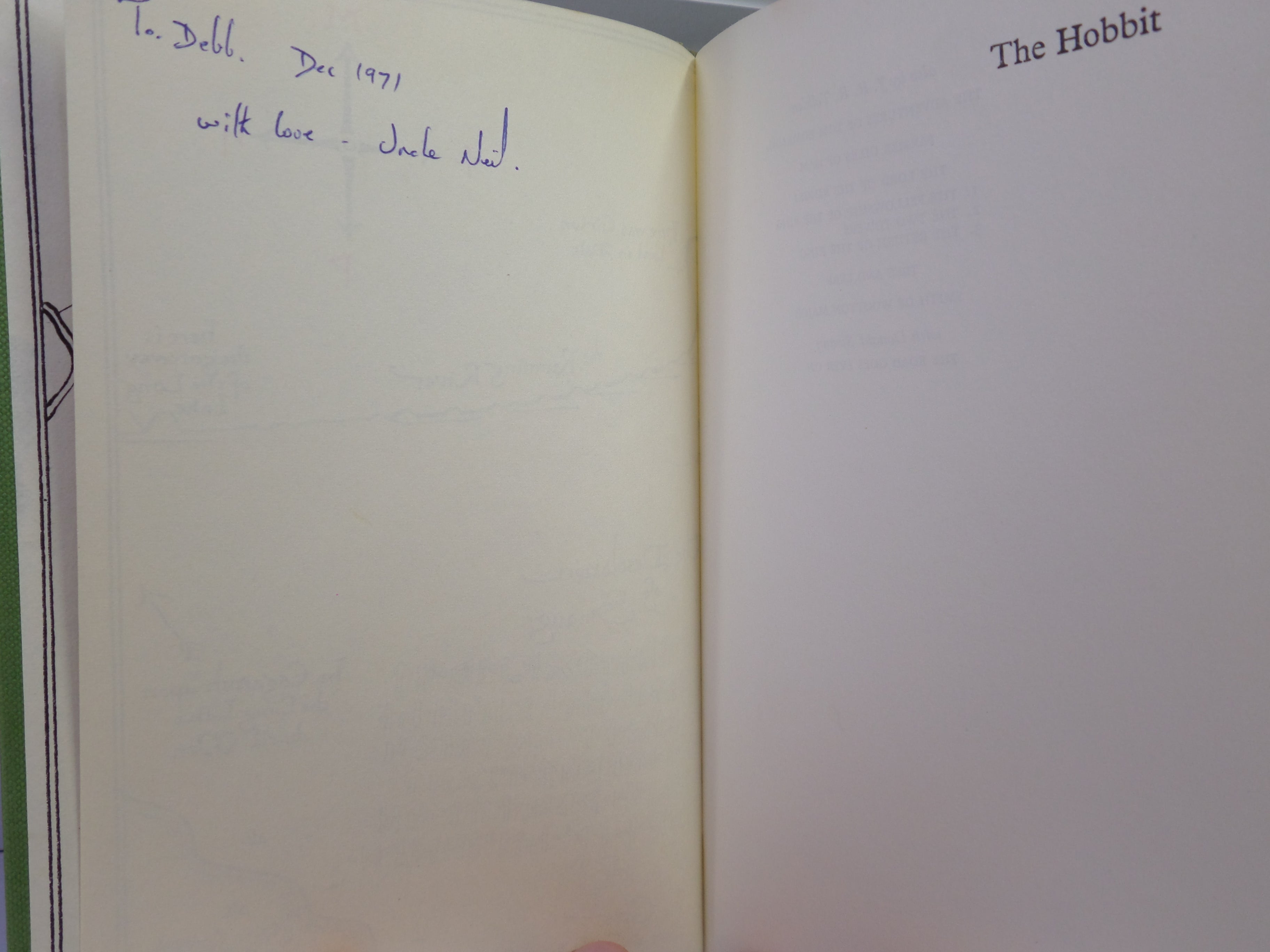 THE HOBBIT BY J.R.R. TOLKIEN 1970